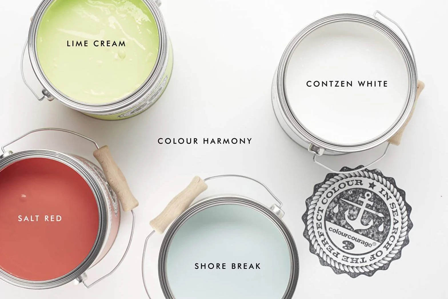 Colourcourage Premium farba ścienna Lime Cream jasnozielona 2,5 L bezzapachowa