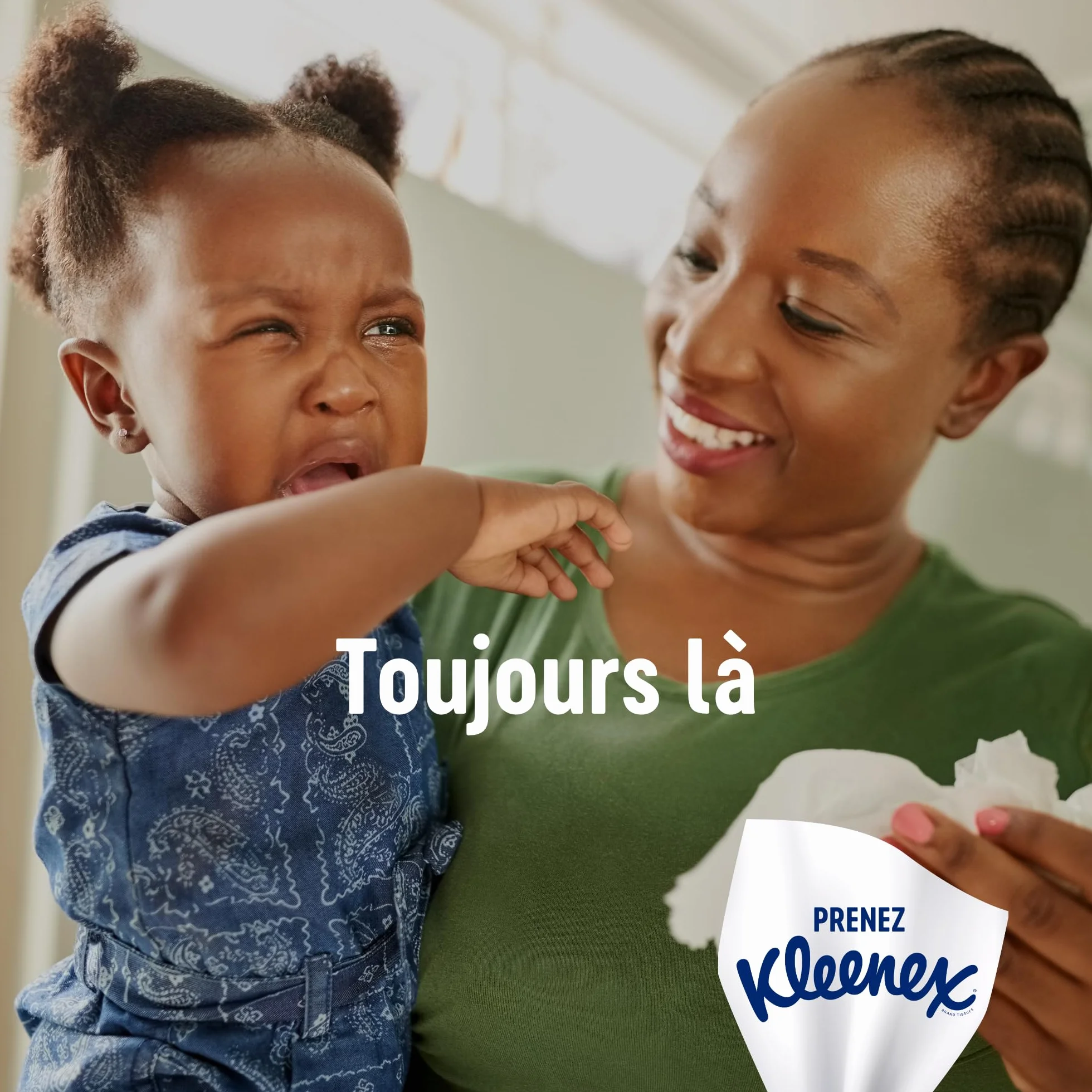 KLEENEX - Rodzinne chusteczki maxi-pack (15 pudełek po 128 chusteczek) - idealny rozmiar dla całej rodziny - Wyprodukowano we Francji