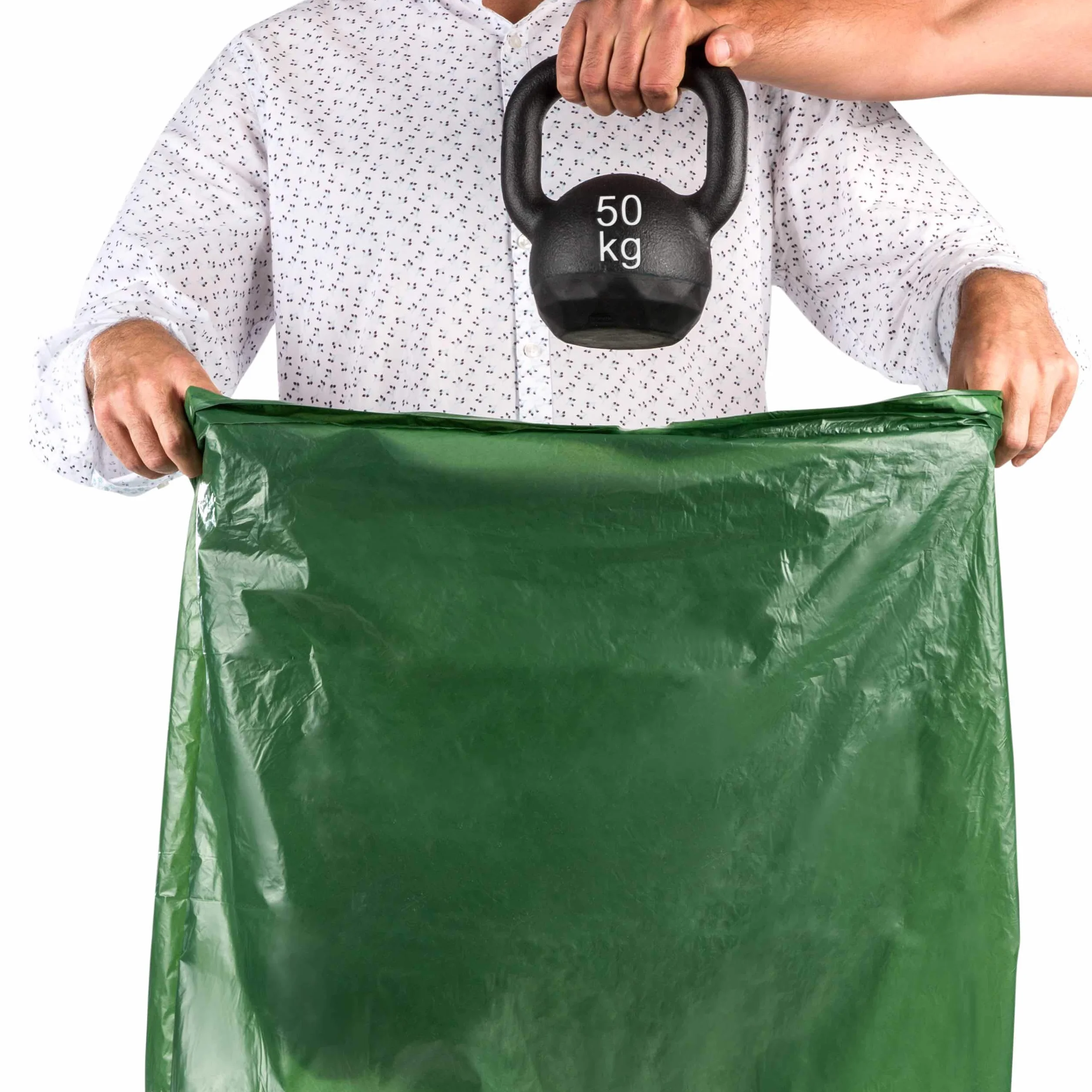 Relevo 13 sztuk worków na śmieci 100 l – 100% recyklingowane worki na śmieci ze sznurkiem