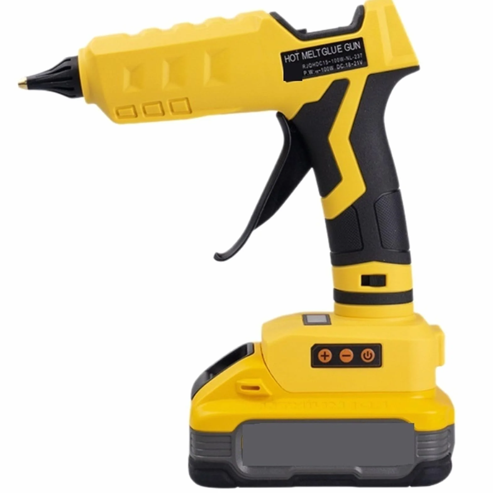 Pistolet do klejenia na gorąco, Bezprzewodowy Pistolet Do Kleju Na Akumulator Elektryczny Spawanie Powietrza DIY Home Crafts na naprawy domowe