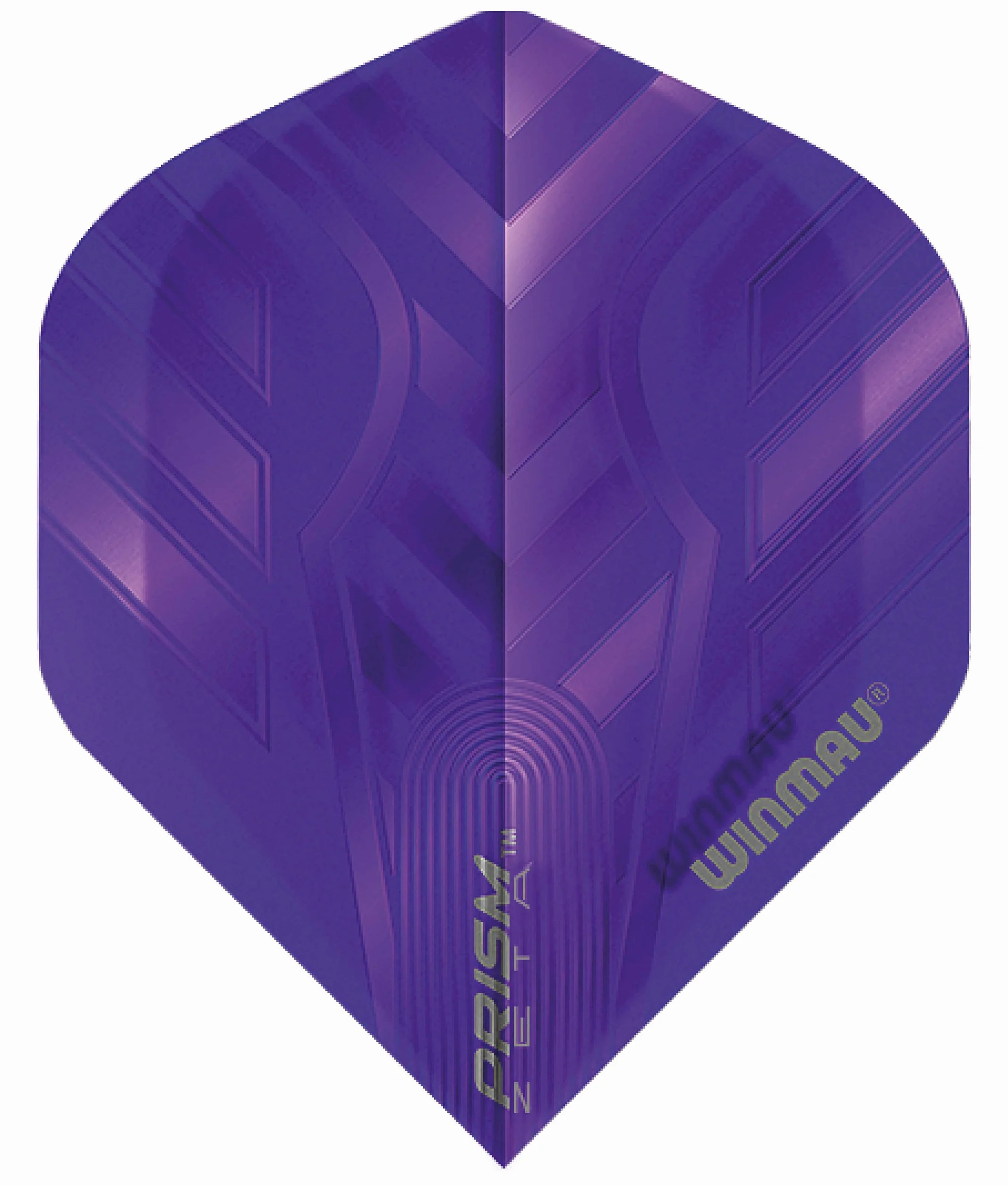 WINMAU Prism Zeta Purple ekstra grube lotki do darta, 1 zestaw w opakowaniu (łącznie 3 pióra)