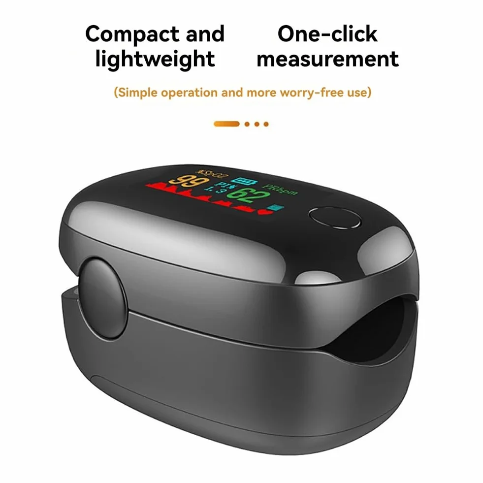 Mini klips na palec monitor impulsu nasycenie tlenem wielokrotnego użytku dla entuzjastów wspinaczki