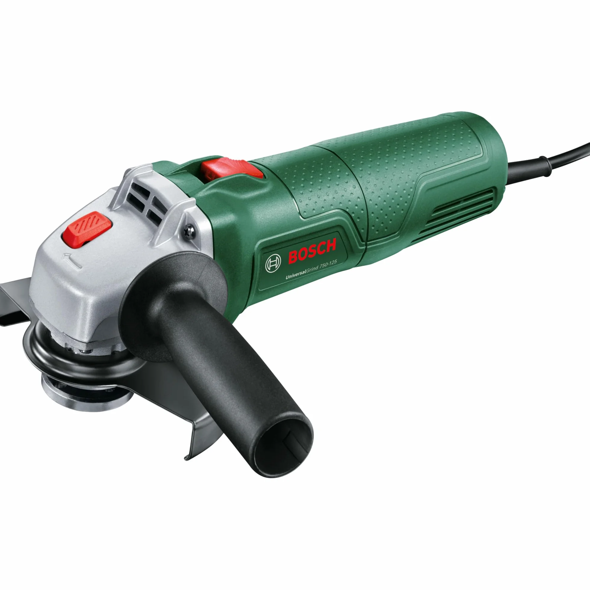 Bosch Mała szlifierka kątowa UniversalGrind 750-125 (750 W, do cięcia, czyszczenia szczotkami i szlifowania, opakowanie kartonowe)