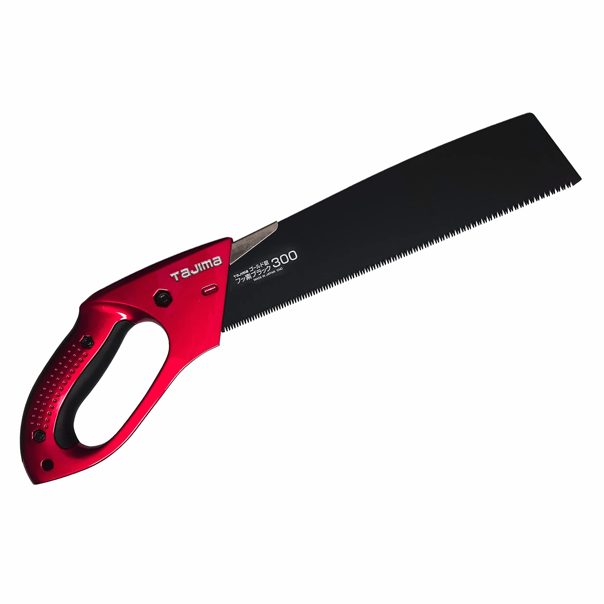 Tajima piła japońska Magnum 300 (brzeszczot 300 mm, piła do drewna z uchwytem 2-komponentowym, powłoka fluoro-coat, piła z aluminiową obudową z odlewu ciśnieniowego) MG300FB