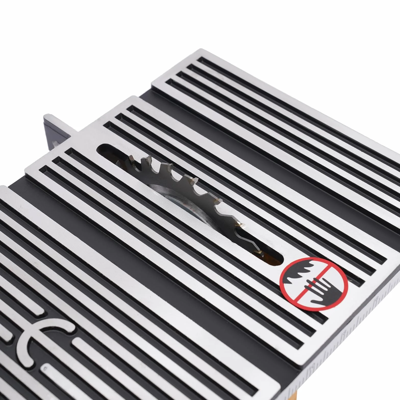 Stołowa piła tarczowa 90 W, mini elektryczna piła stołowa, 220 V, 4500 obr./min, średnica brzeszczotu 10 cm, rozmiar stołu 190 x 142 mm dla przemysłu, przemysłu meblarskiego, zakładów obróbki drewna