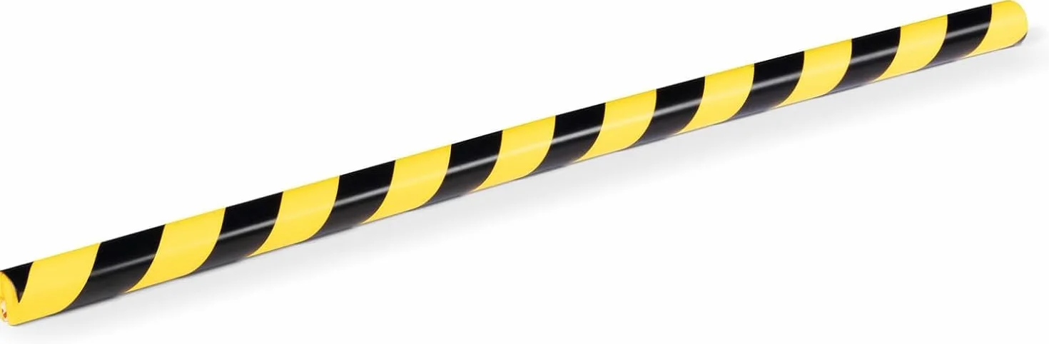 Durable profil ochronny krawędzi E8R, 1 m, opakowanie 5 sztuk, żółty/czarny, 1126130 ROUND