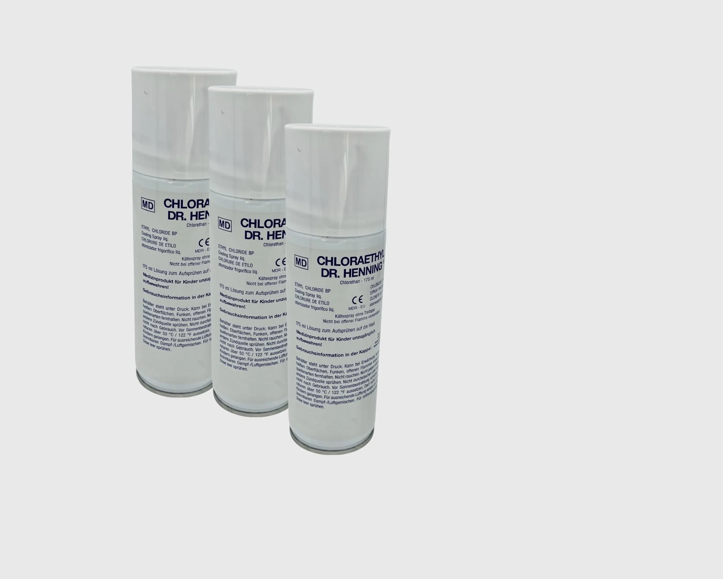 Dr. Henning Spray chloraetylowy 175 ML 3 sztuki