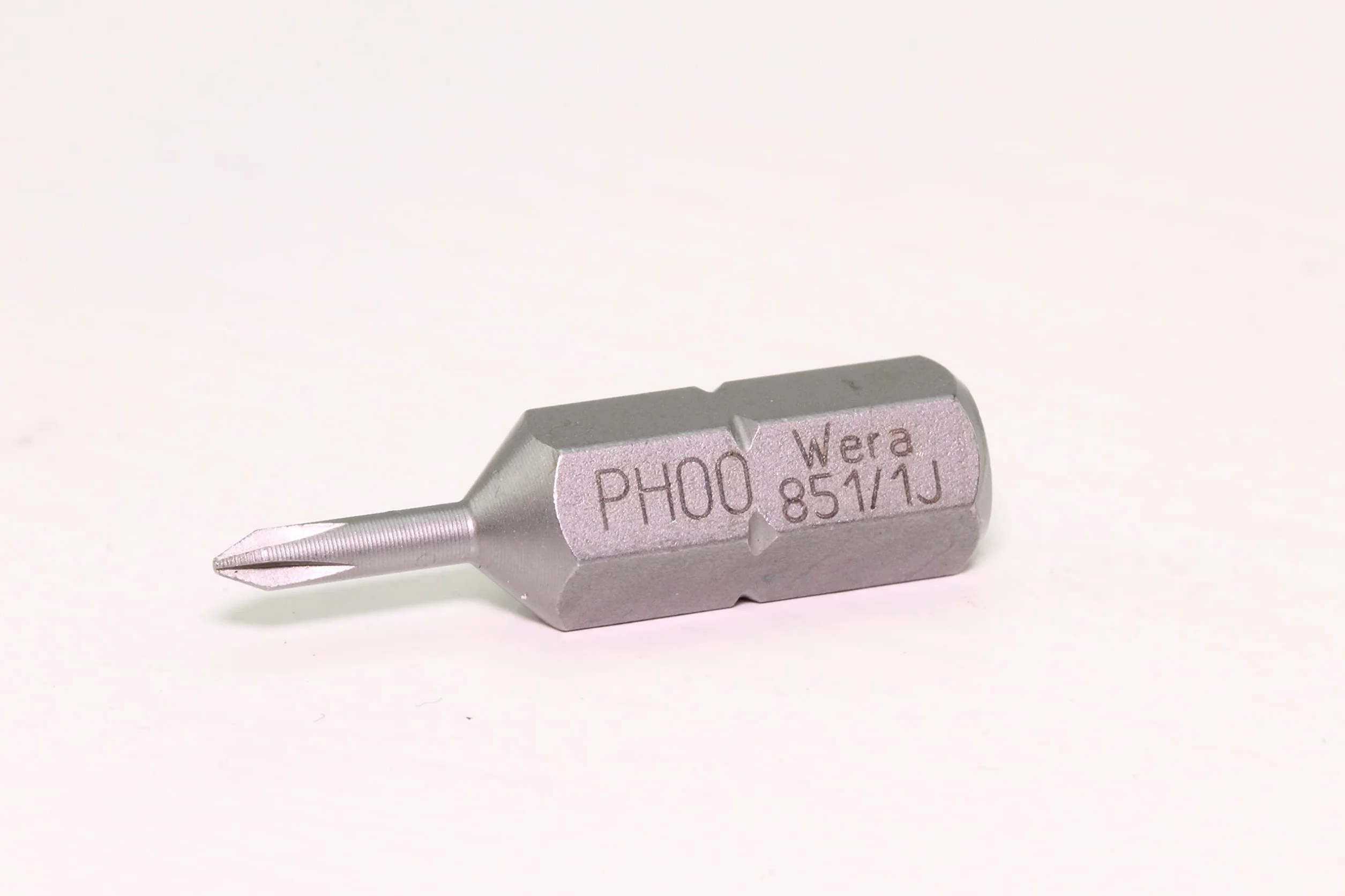 0006 Wkręty torowe Wkręty do drewna Krzyż 200 szt. 1,0 x 8 mm + WERA Bit H0 K