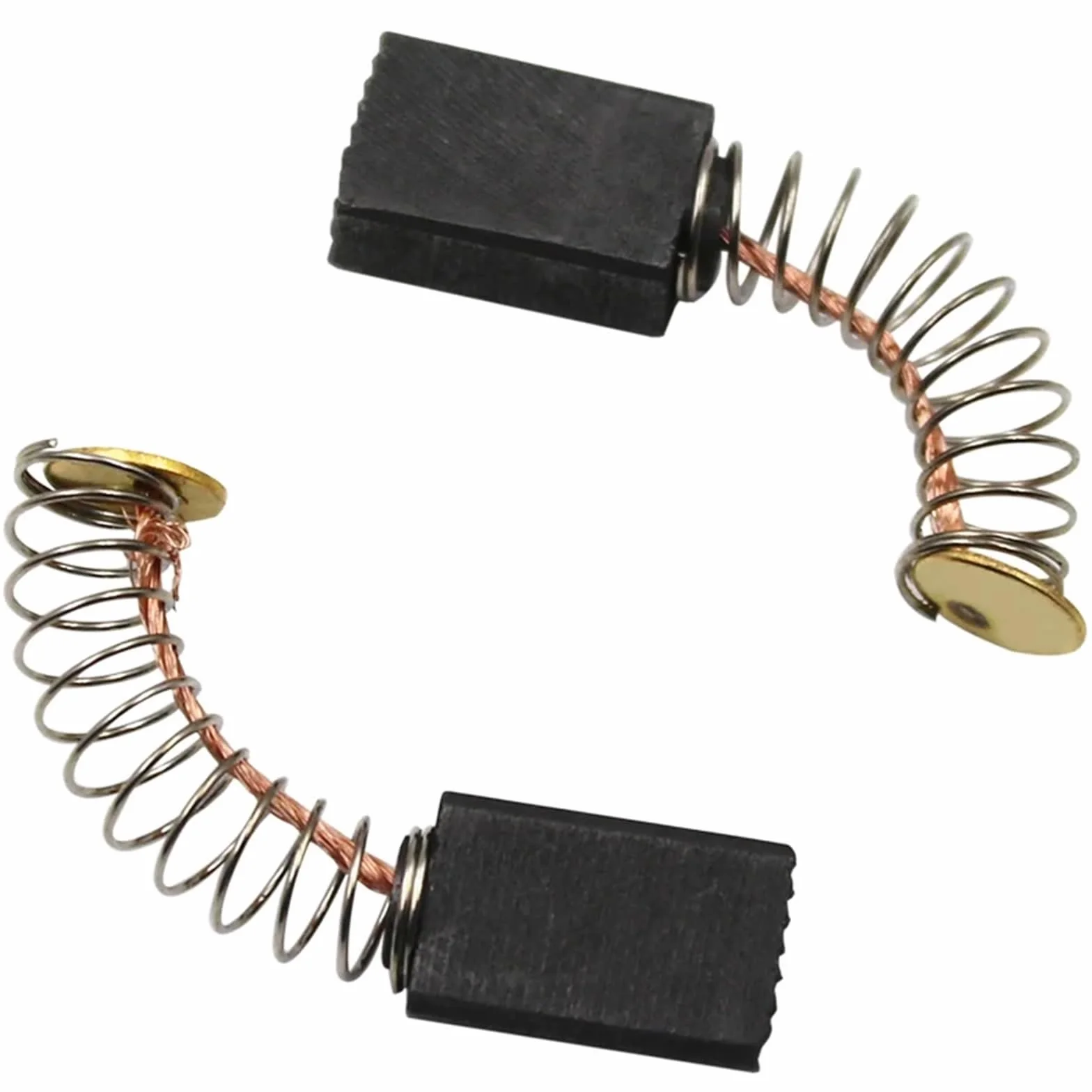 Szczotki węglowe silnika elektrycznego 200 szt. Mini wiertarka Wymienna szlifierka elektryczna Części zamienne do silników elektrycznych Narzędzie obrotowe 5x8x12,5 mm(S)
