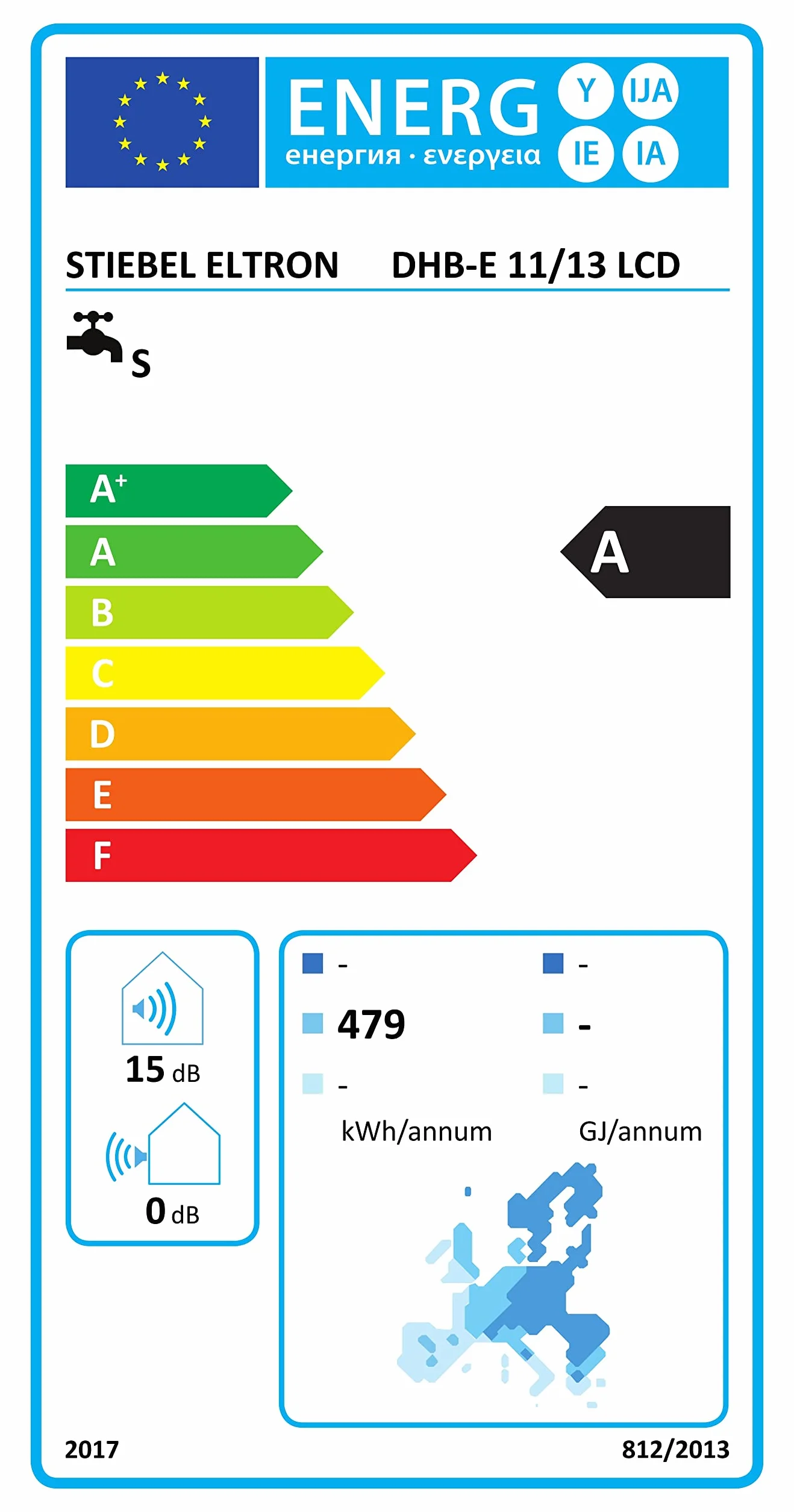 Stiebel Eltron DHB-E 11/13 LCD Durchlauferhitzer 11/13kW