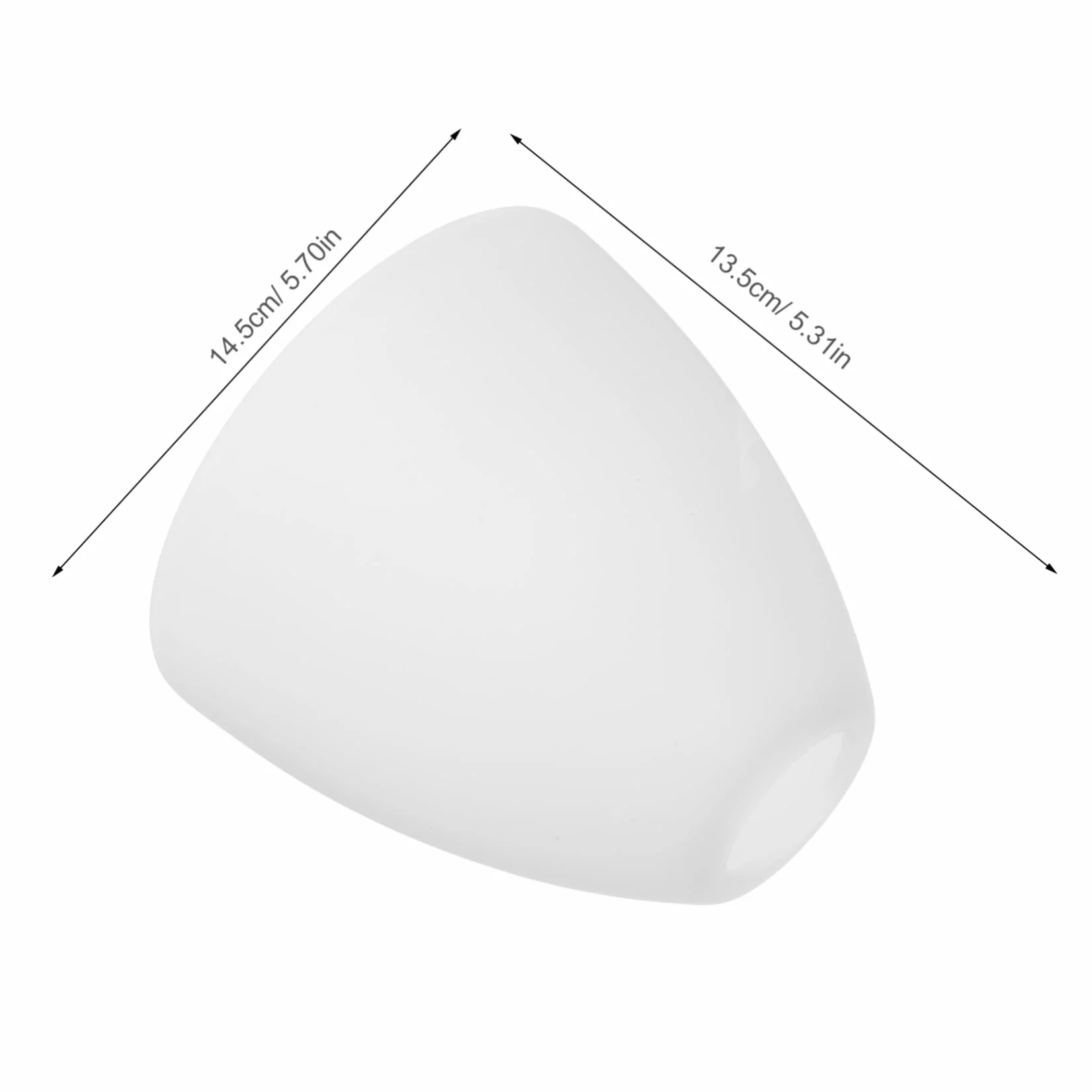 Klosze Szklane Zamienne Do Lamp Wiszących Klosze Misowe Do Żyrandoli Proste Akcesorium Do Abażuru
