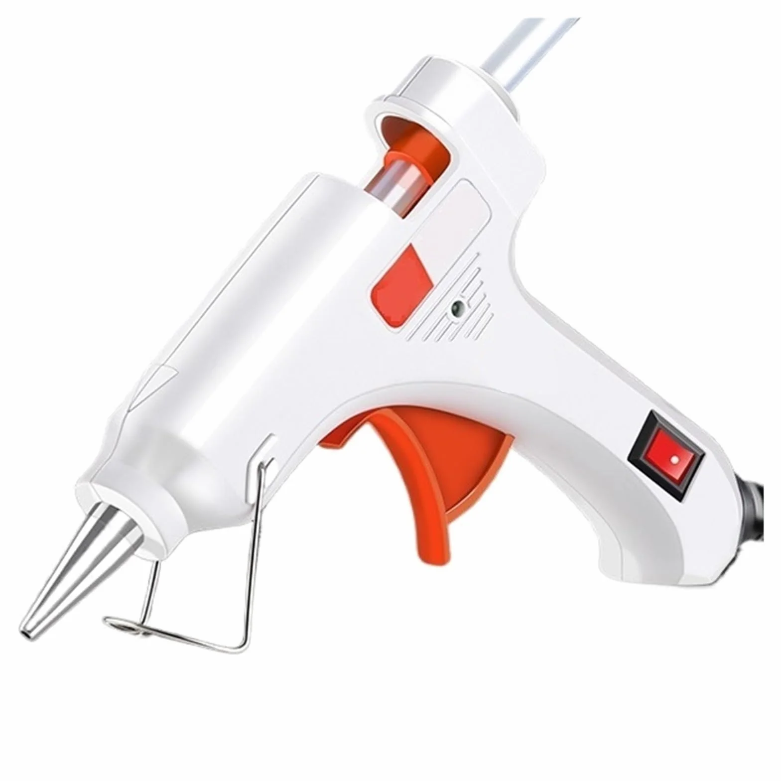 Pistolet do klejenia na gorąco Pistolet Do Klejenia Na Gorąco 7 Mm Klej W Sztyfcie Mini Pistolety Przemysłowe Termo Pistolet Do Klejenia Narzędzie Do Pomiaru Temperatury do projektów DIY Craft i szybk