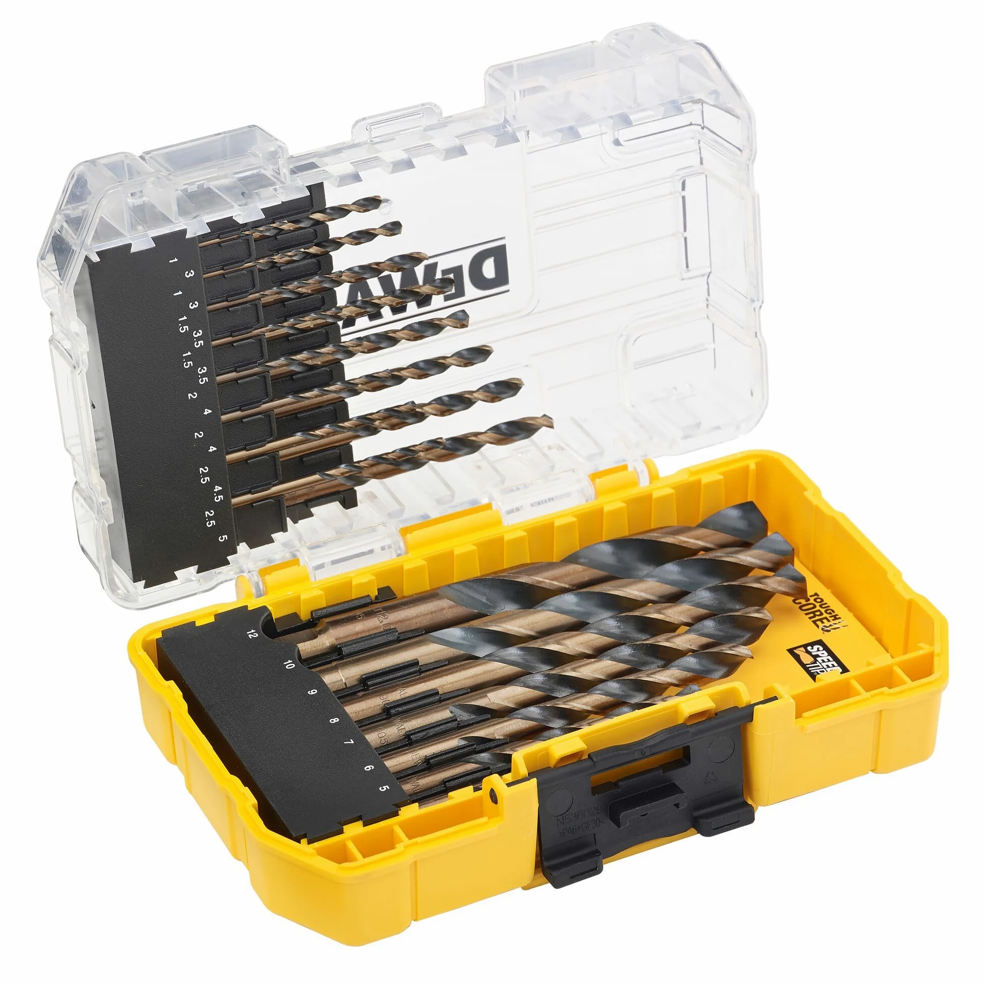 Dewalt DT70729-QZ Zestaw Wierteł do Metalu, 23-częściowy