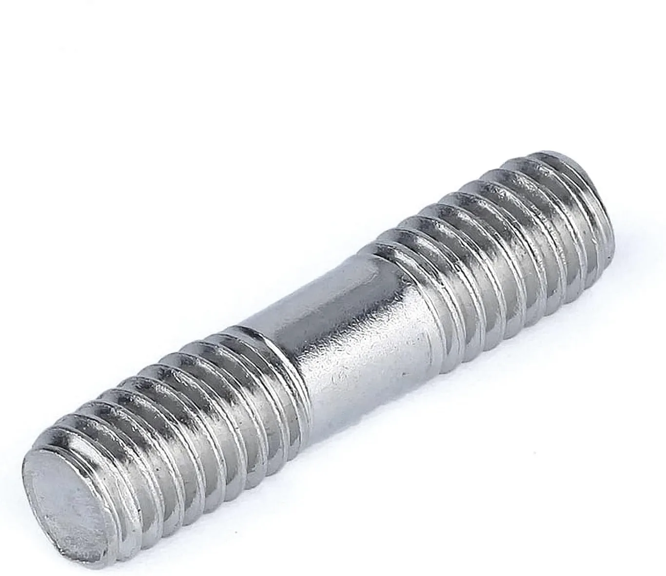 Śruby dwustronne ze stali nierdzewnej 316 | Srebrne mocowanie przemysłowe M6-M12 40-150mm(Silver M8 (1pcs),70mm)