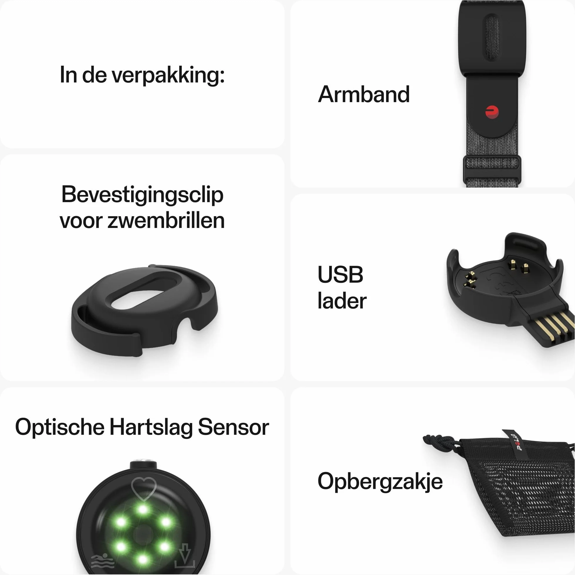 Polar Verity Sense - Optyczny czujnik tętna z opaską na rękę - ANT+ - Dual Bluetooth - Sportowy sensor tętna jednym przyciskiem - Kompatybilny Peloton, Endomondo, Zwift i innymi, M-XXL, Szary czarny