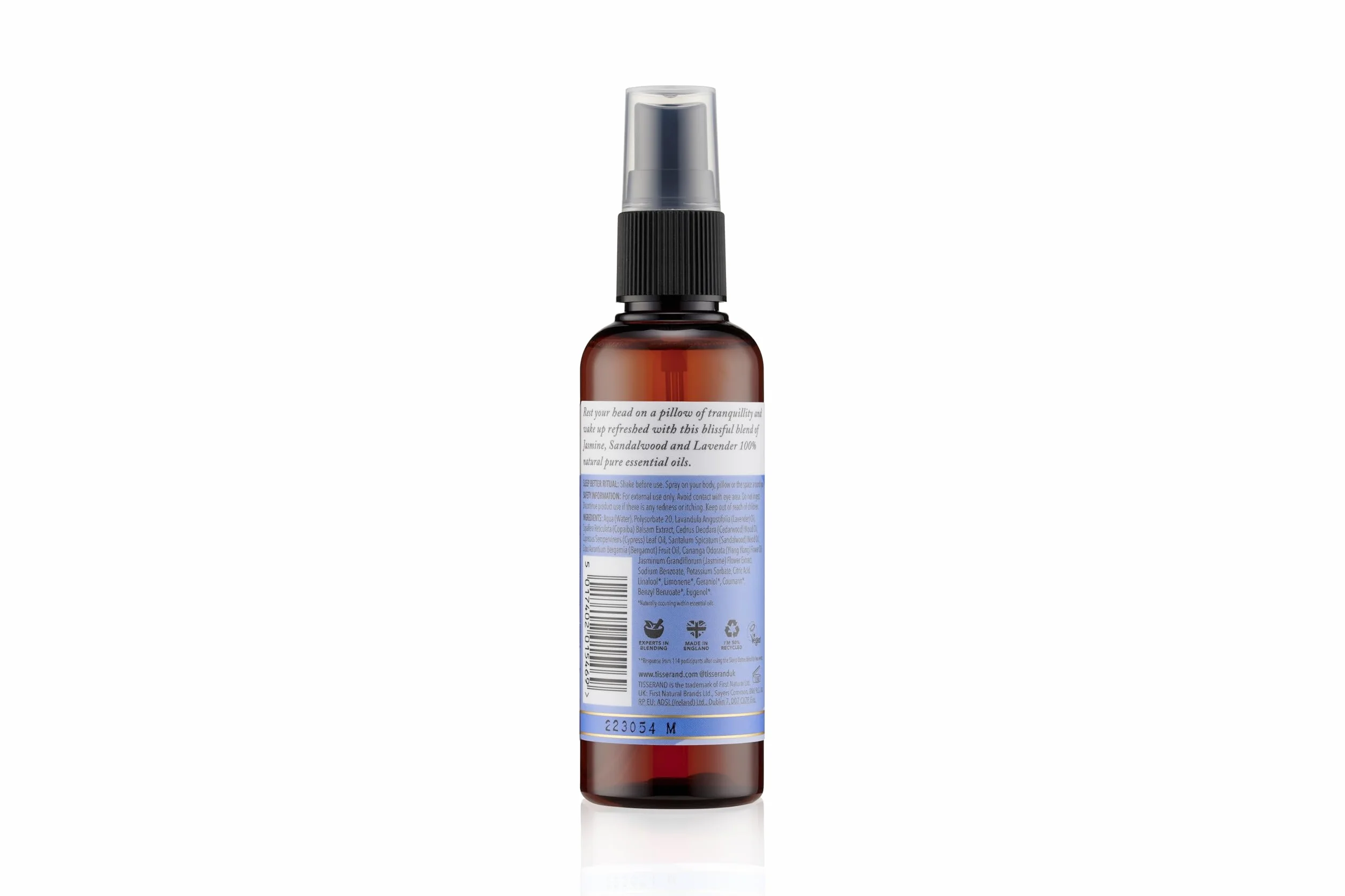 Tisserand Aromatherapy Sleep Better Pillow Mist