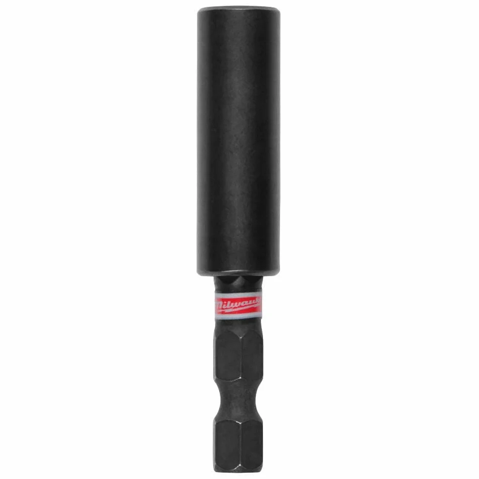 Milwaukee 48-32-4502 Shockwave Impact Duty 1/4 cala sześciokątny chwyt magnetyczny 6 cm uchwyt na końcówki bitowej