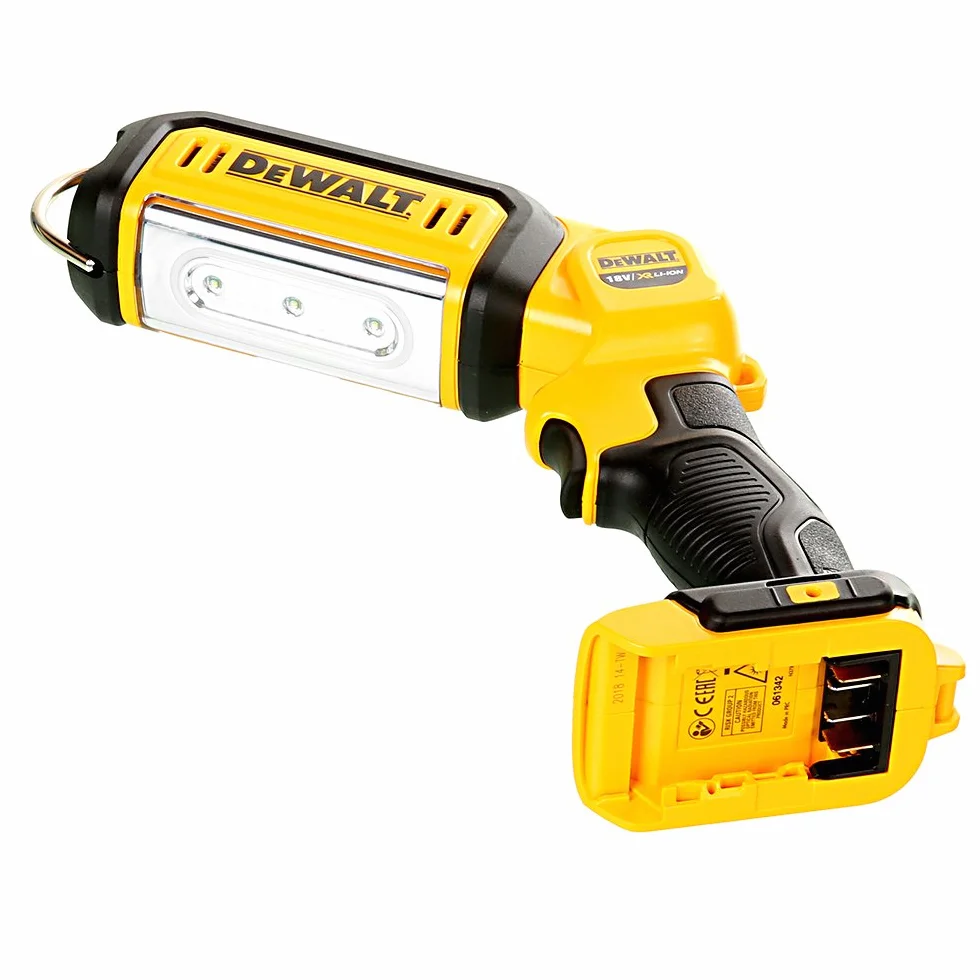 Dewalt Dcl050-Xj Lampa Robocza, Czarny/Żółty, 7 x 22 x 20 cm