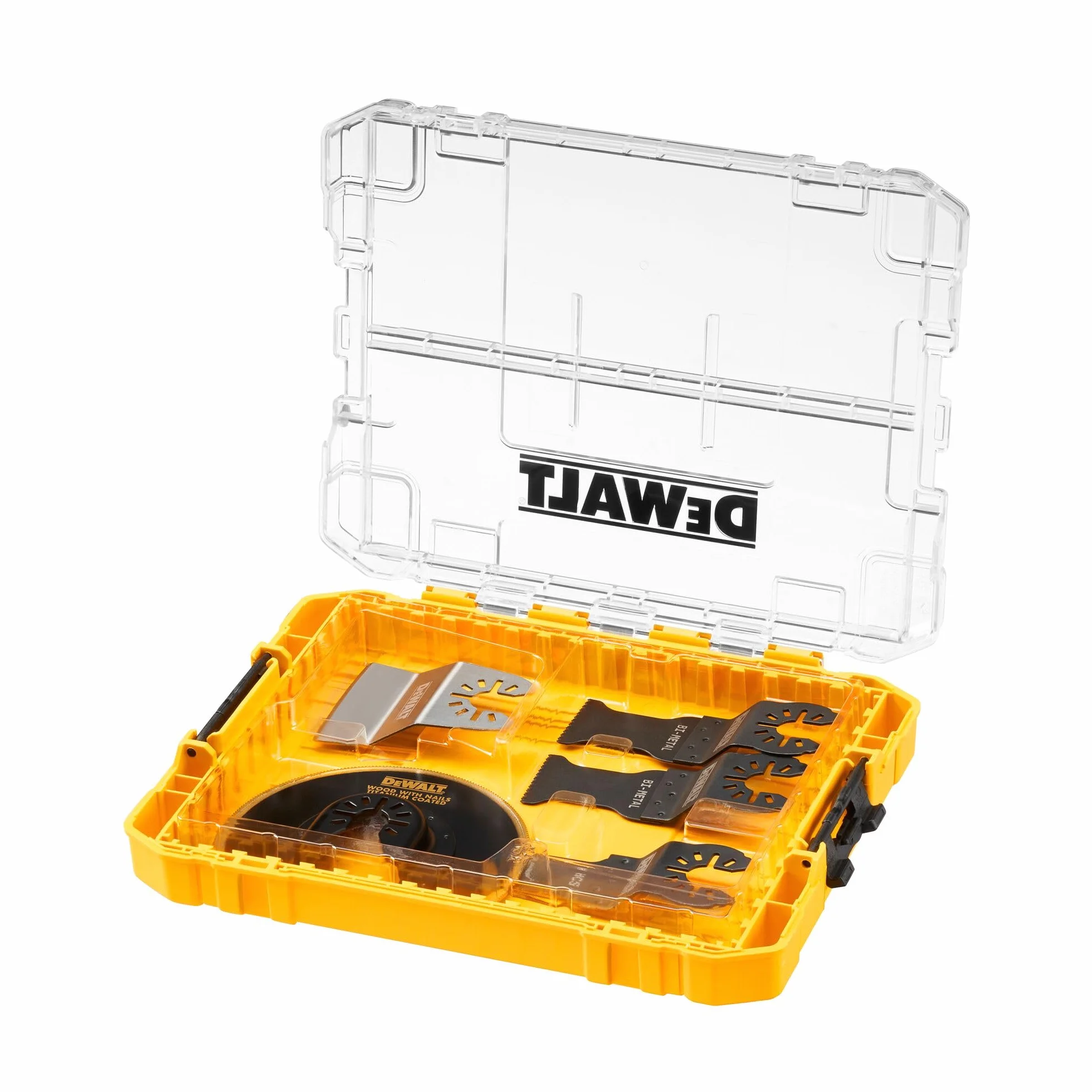DEWALT Piła 5 hojas de sierra para multi-herramienta DT20701-QZ, DT20704-QZ, DT20714-QZ, DT20711-QZ, para multi-herramienta oscillante