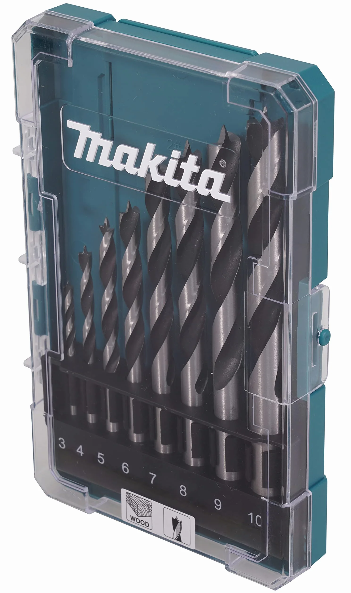 Makita D-77257 8-częściowy zestaw bitów do drewna