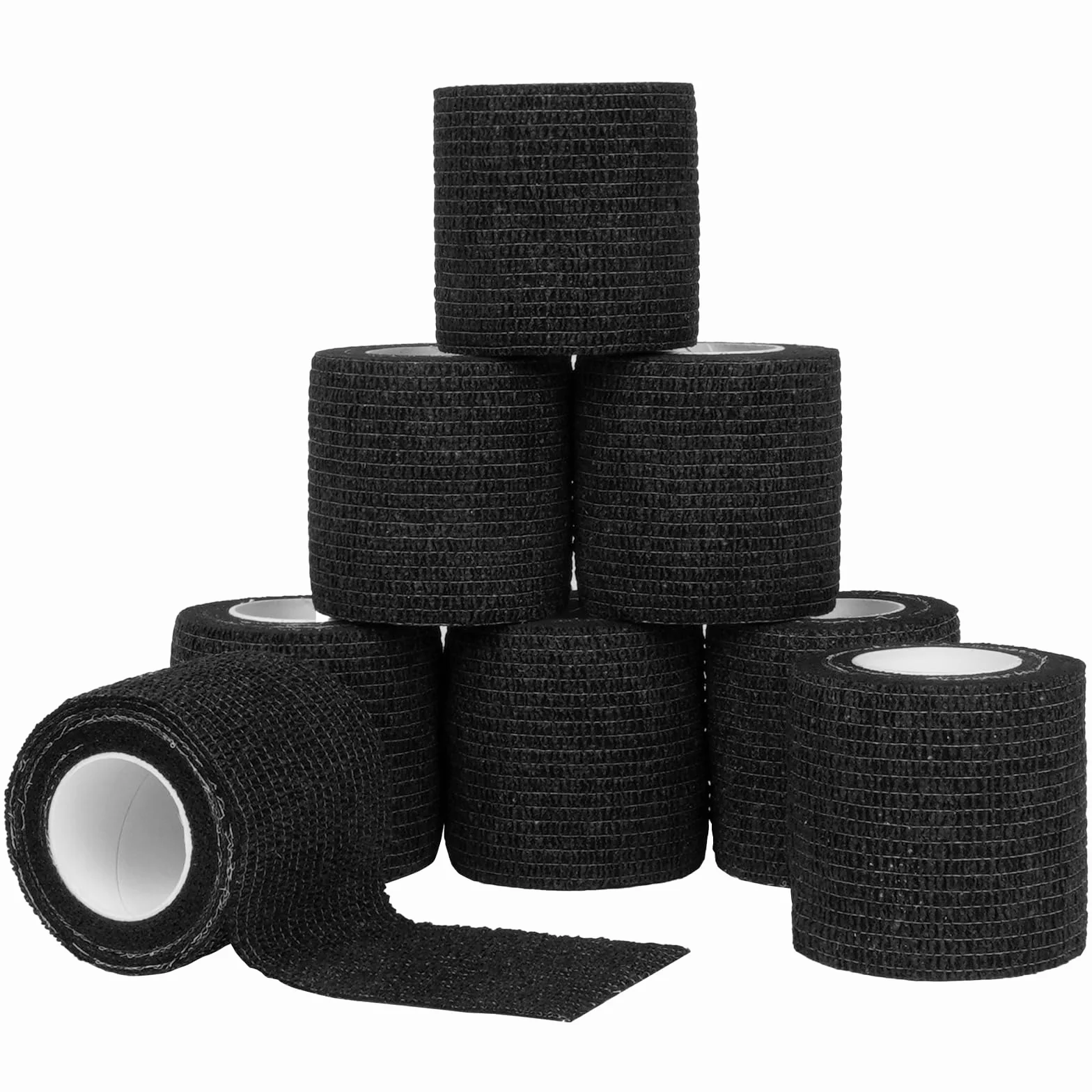 ACWOO Samolepka do owijania sportowego 8 rolek 5 cm x 4,5 m taśma do piłki nożnej