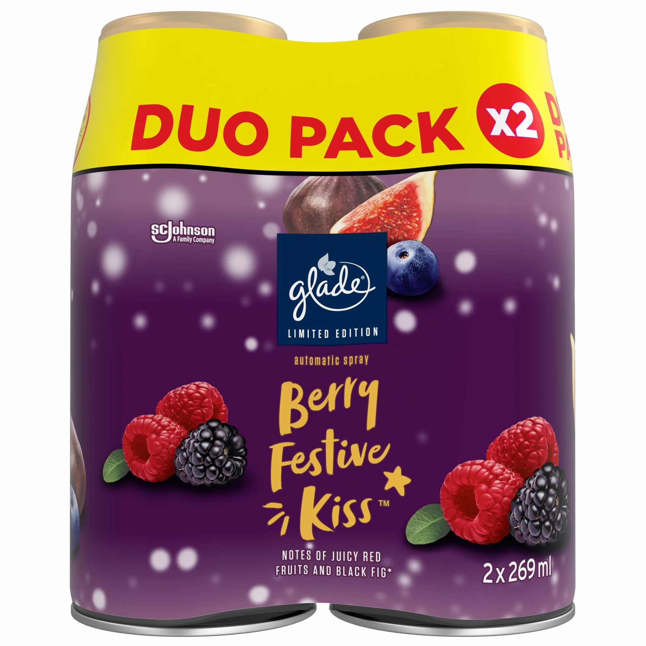 Glade Auto Refill Berry, Duo Pack (2 x 269 ml)