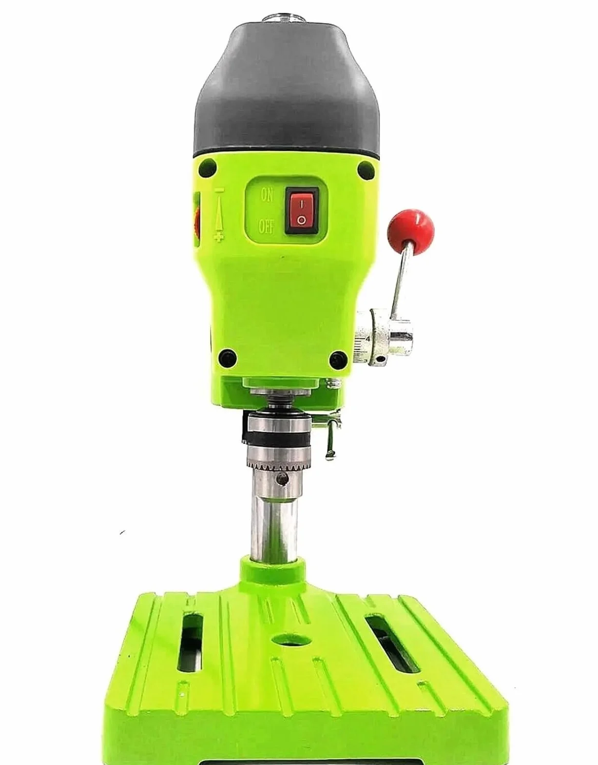 Wiertarka Stołowa, 480W Mini wiertarka stołowa Wielofunkcyjna przemysłowa elektryczna wiertarka stołowa Metal Making Wiercenie Uchwyt wiertarski 1-10mm
