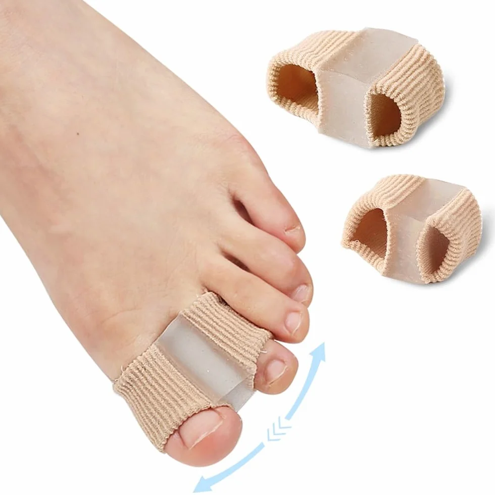 Bunions Corrector Big Toe Stretcher Straightener Hammer Toe Separator Gel Spreader 2 pary L