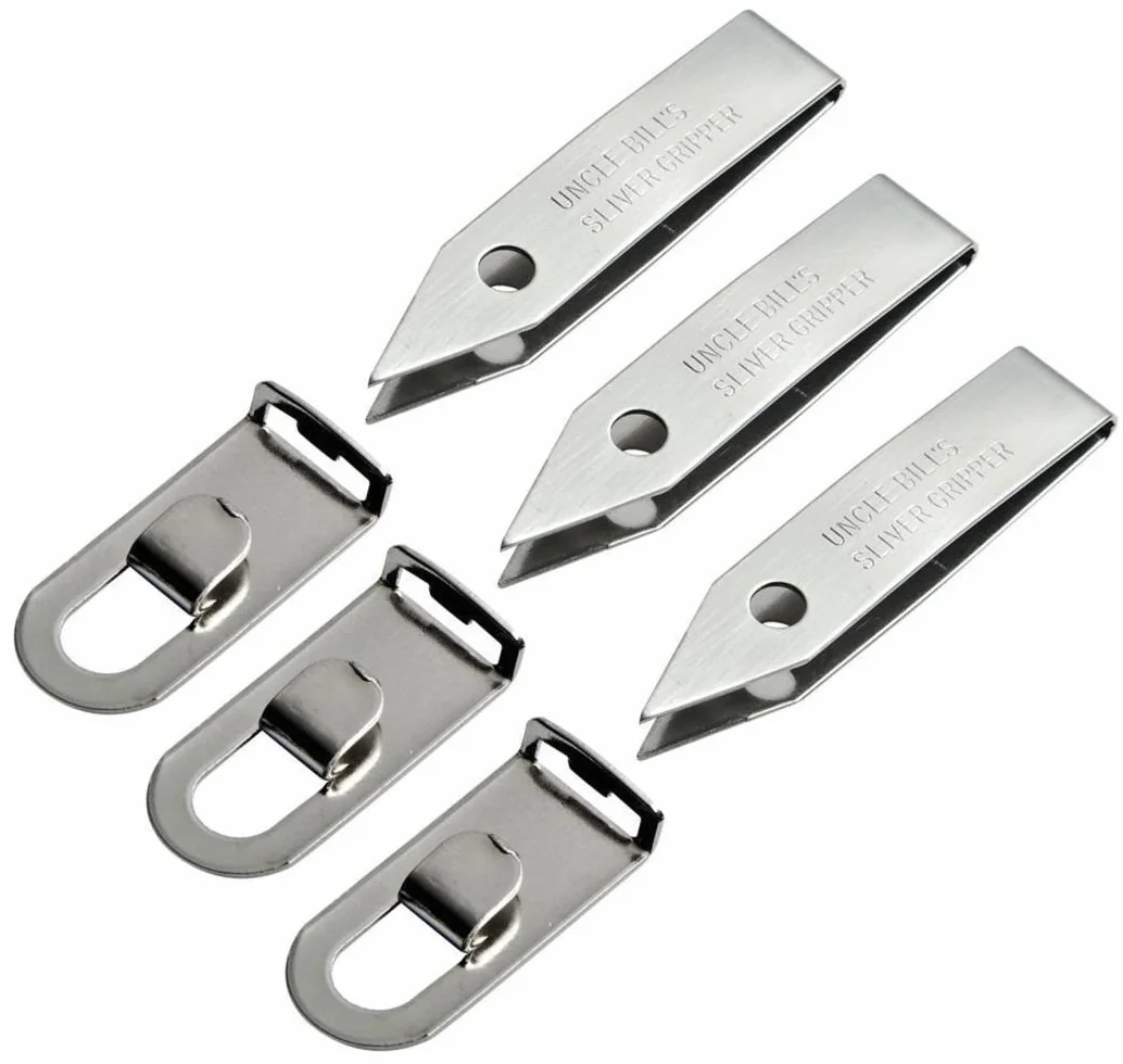 3-pak precyzyjnych pęsety do kluczy Uncle Bill's Sliver Gripper