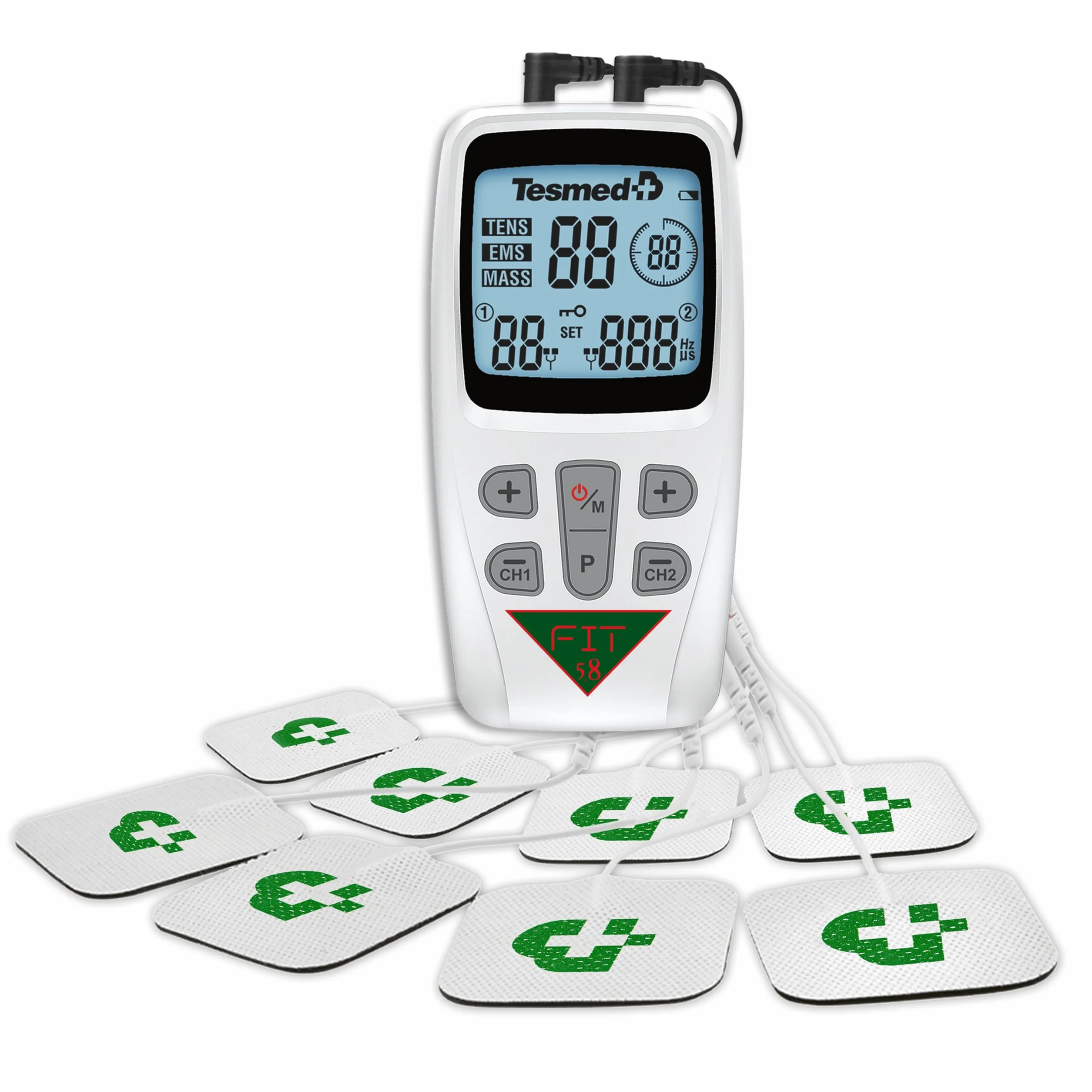 Tesmed FIT 5.8 elektrostymulator mięśni EMS TENS masaż 22 programy