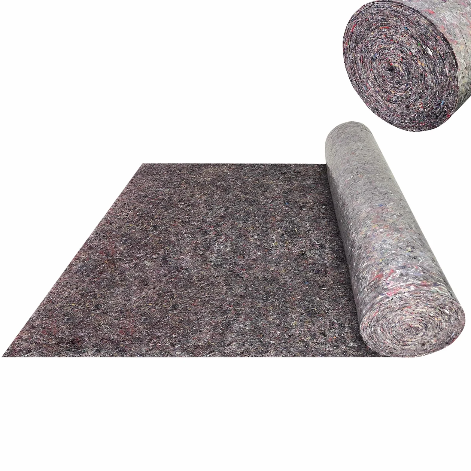 LZQ Włóknina malarska, rolka 50 m, 180 g/m², folia maskująca, malowana, rolka do płytek malarskich z powłoką antypoślizgową, ochrona przed wyciekiem płynów, płytki kryjące do podłóg