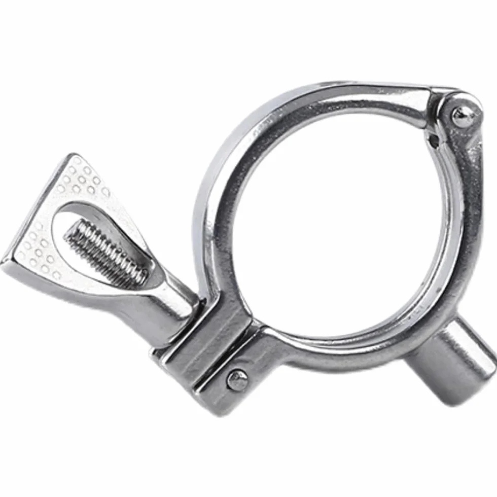 Pasuje do 12,7 19 22 25 27 32 38 42 45 48 51-152 mm OD 304 uchwyt zaciskowy do rur ze stali nierdzewnej (12 mm 0,5 cala) łącznik rurowy