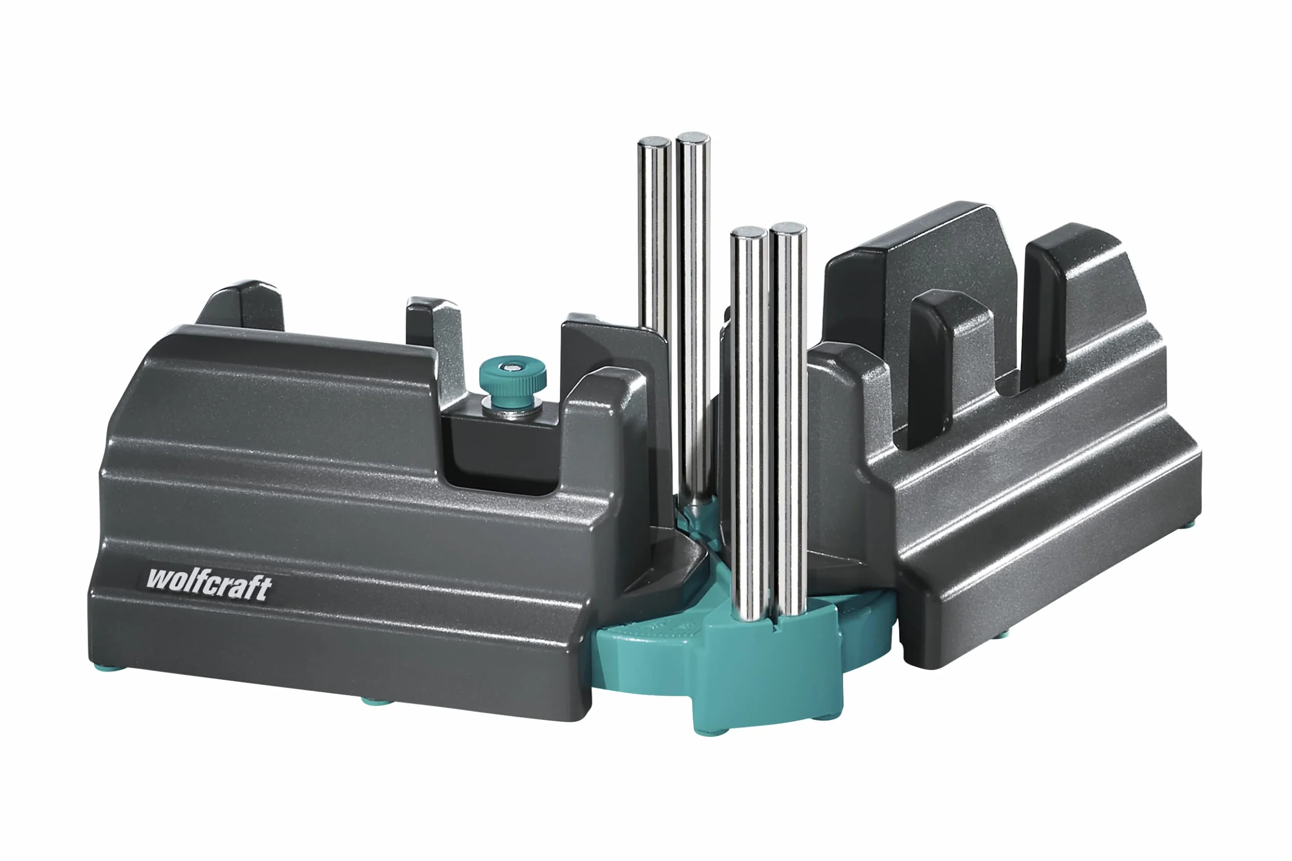 Wolfcraft 6948200 Skrzynka Uciosowa, Wielokolorowy, 35.3 x 10 x 14 cm; 660 gr