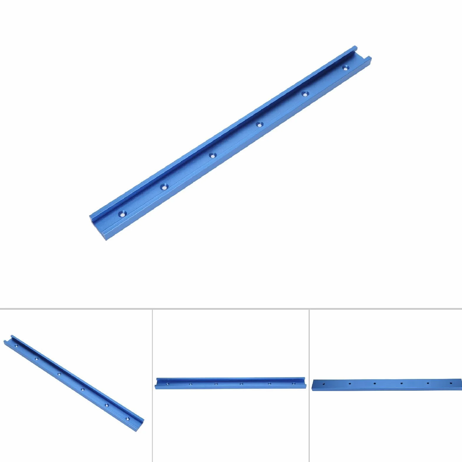 6 Sztuk 1000mm Prowadnica Ukośna Narzędzie Aluminium T Track T Slot Prowadnica Ukośna Narzędzia Jig do Stołu Routera do Obróbki Drewna