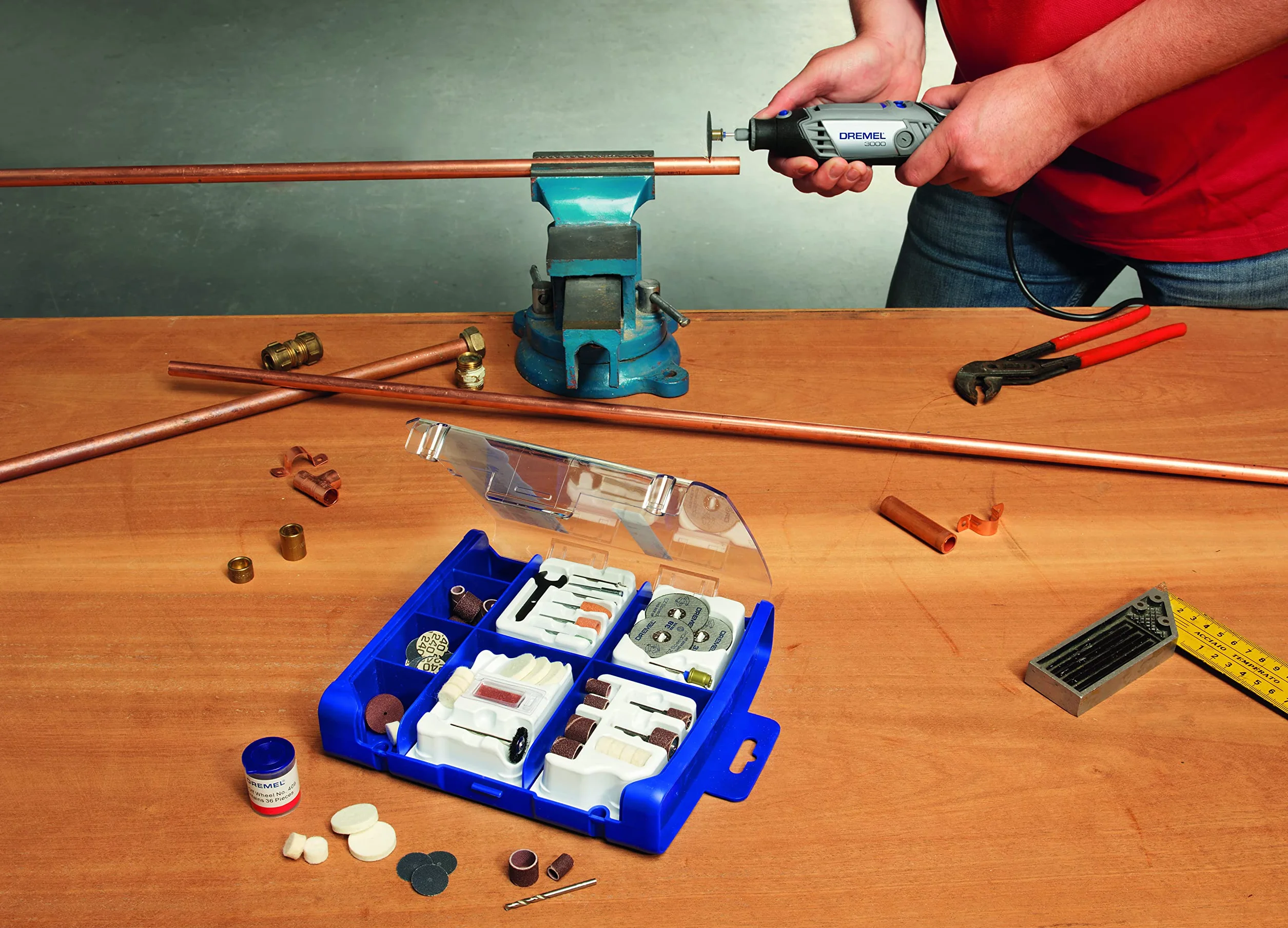 Dremel 723 uniwersalny 100-elementowy zestaw akcesoriów