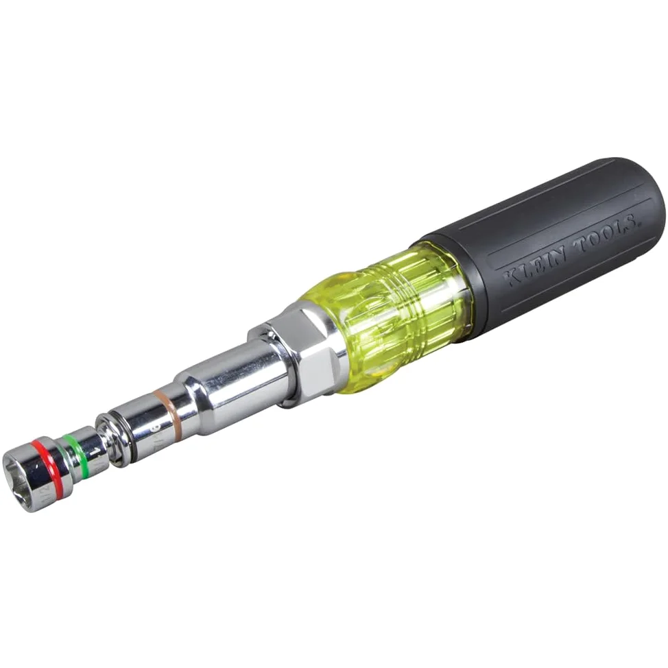 KLEIN TOOLS Sterownik nakrętek z magnetycznym sterownikiem i bitami sprężynowymi, 7 w 1 32807MAG