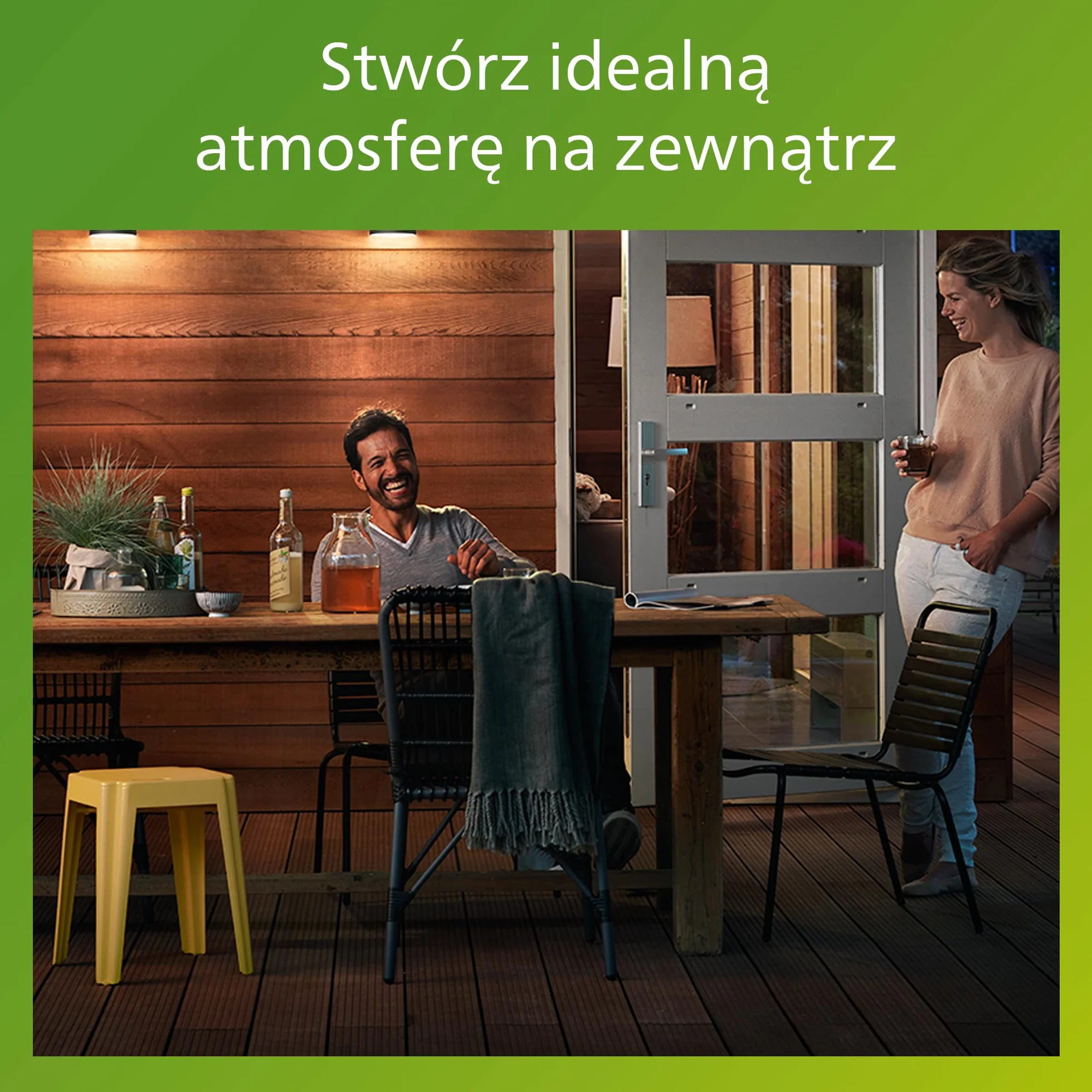 Philips Lois Zewnętrzna Lampa Floodlight, 10 W, 3000 K, Czarna