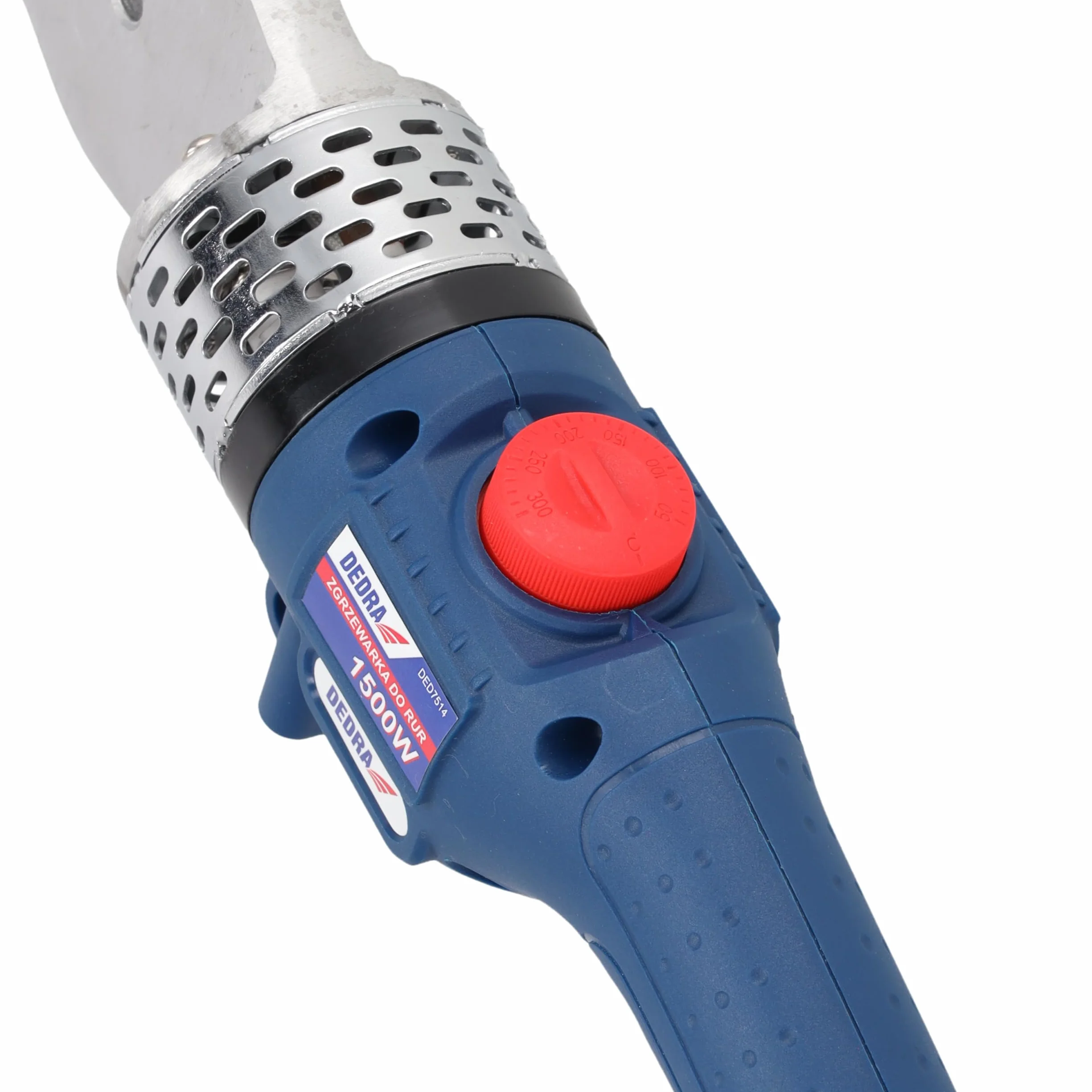 DEDRA DED7514 zgrzewarka mufowa do rur 1500 W Ø 16-63 mm 300°C walizka metalowa