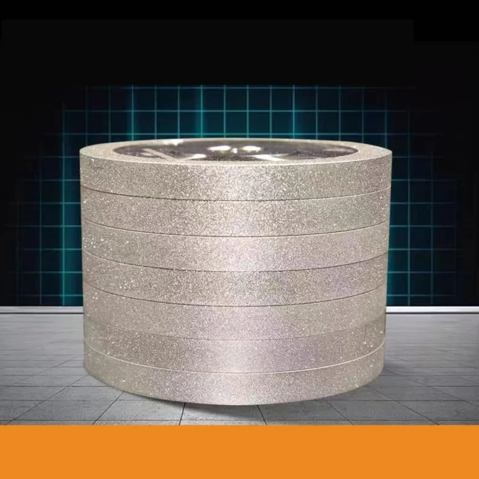 Ściernica diamentowa ze stopu szlifowanie ceramiczna stal wolframowa CBN frez rzeźba szlifierka do noży 125 * 16 * 12.7(125Dx12.7mm hole,400)