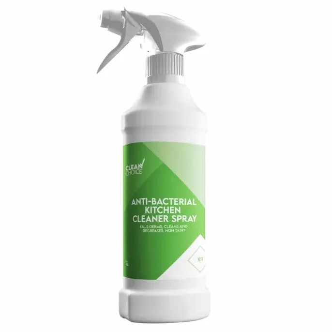 SKClean Choice Anti-Bacterial Kitchen Cleaner Spray 1L Case of 6