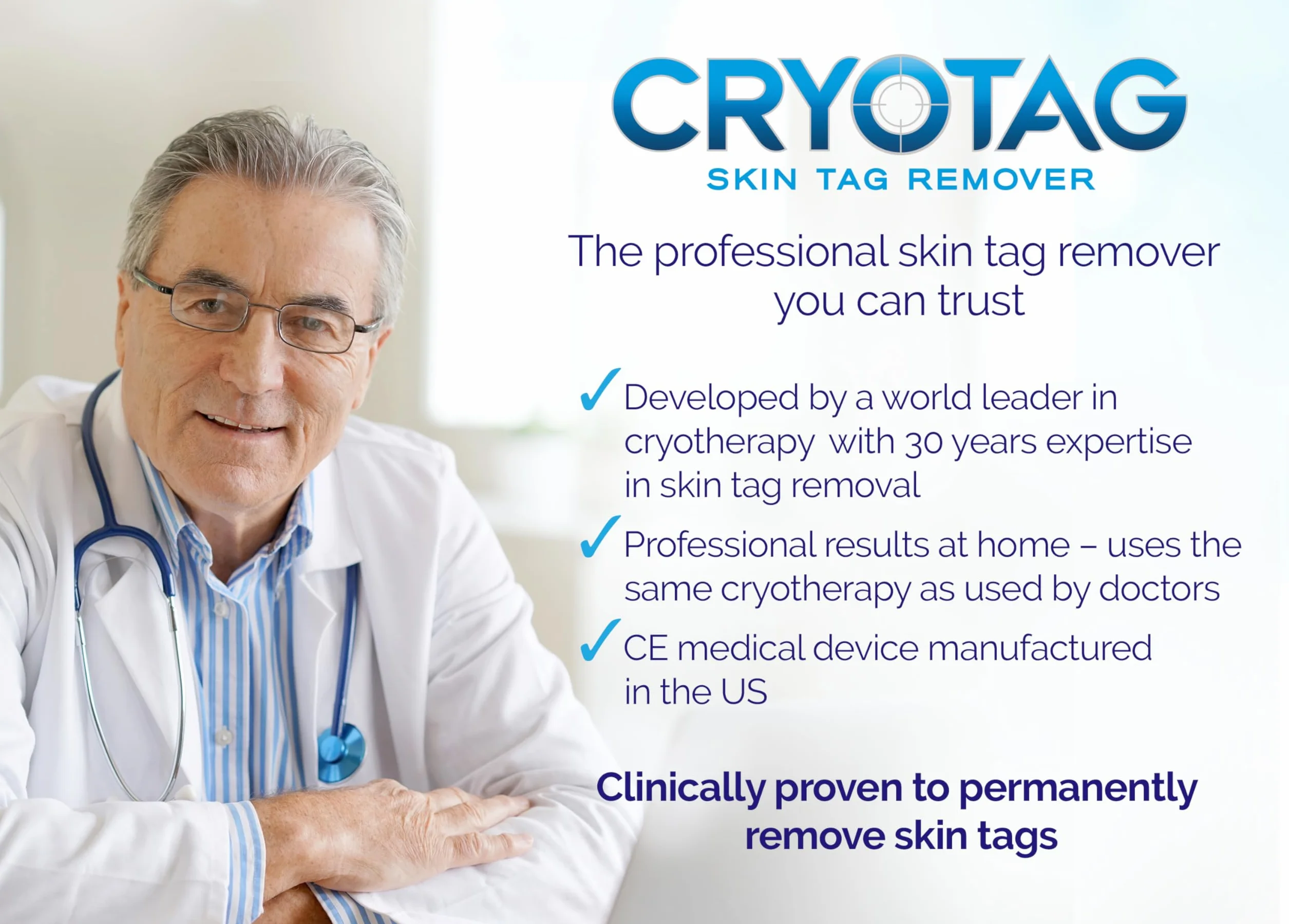 Cryotag Skin Tag Remover 12 zabiegów usuwanie brodawek
