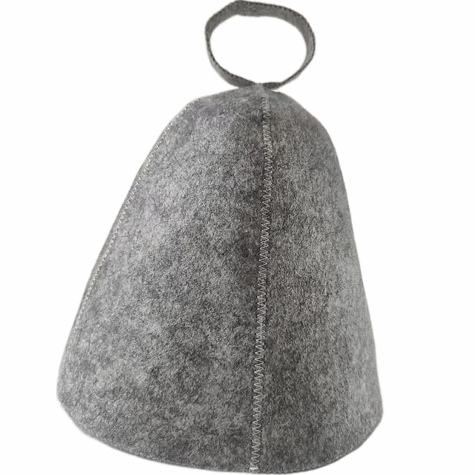 Czapka filcowa do kąpieli i sauny 70 cm ochroną termiczną chłonna oddychająca
