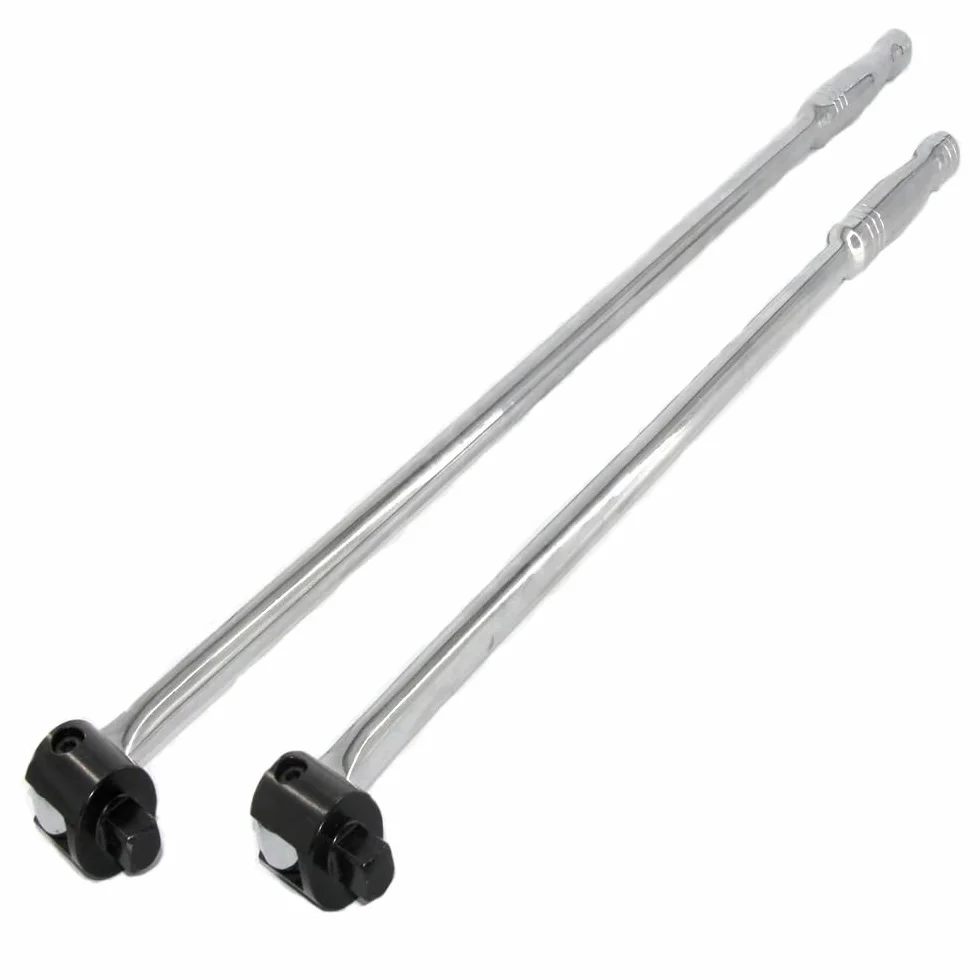 Telescopic Ratchet Klucz dynamometryczny nasadowy 1/2 cala napęd pręt przerywający Adapter grzechotkowy zastosowanie do upartych nakrętek śruby długość 600MM klucz dynamometryczny