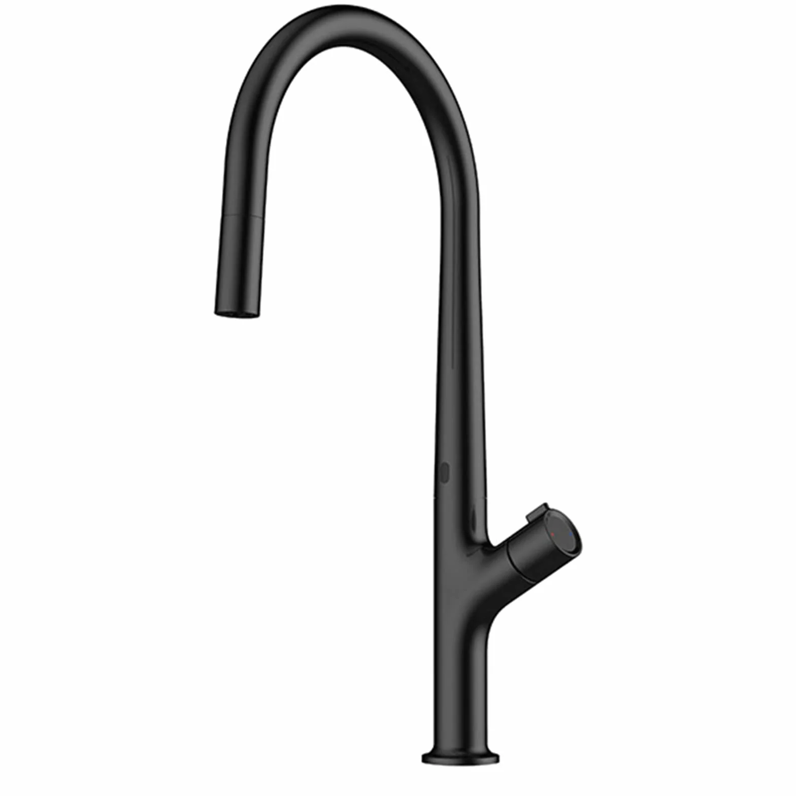 Bateria zlewozmywakowa Touch Kitchen Sink, baterie z wyciąganą wylewką i 2-funkcyjną wylewką, mosiężne jednouchwytowe krany kuchenne, Gun Grey