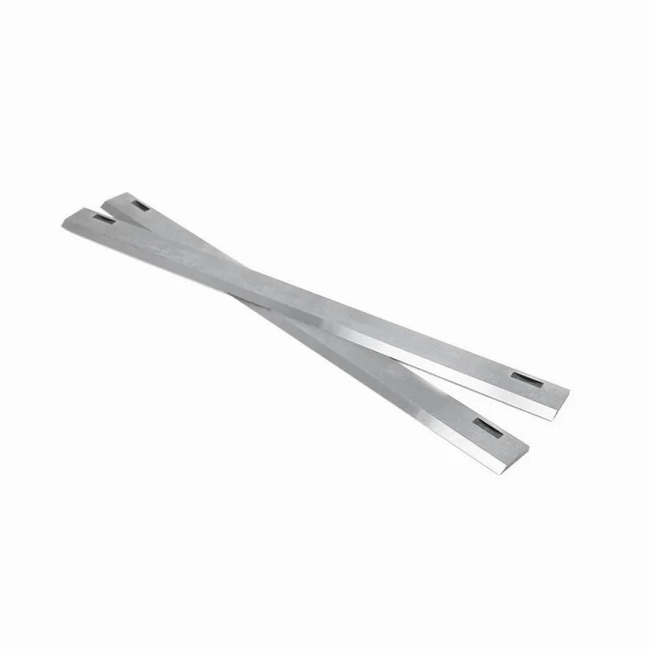 2 x nóż do strugania Leitz 200 mm HSS z rowkiem nastawczym