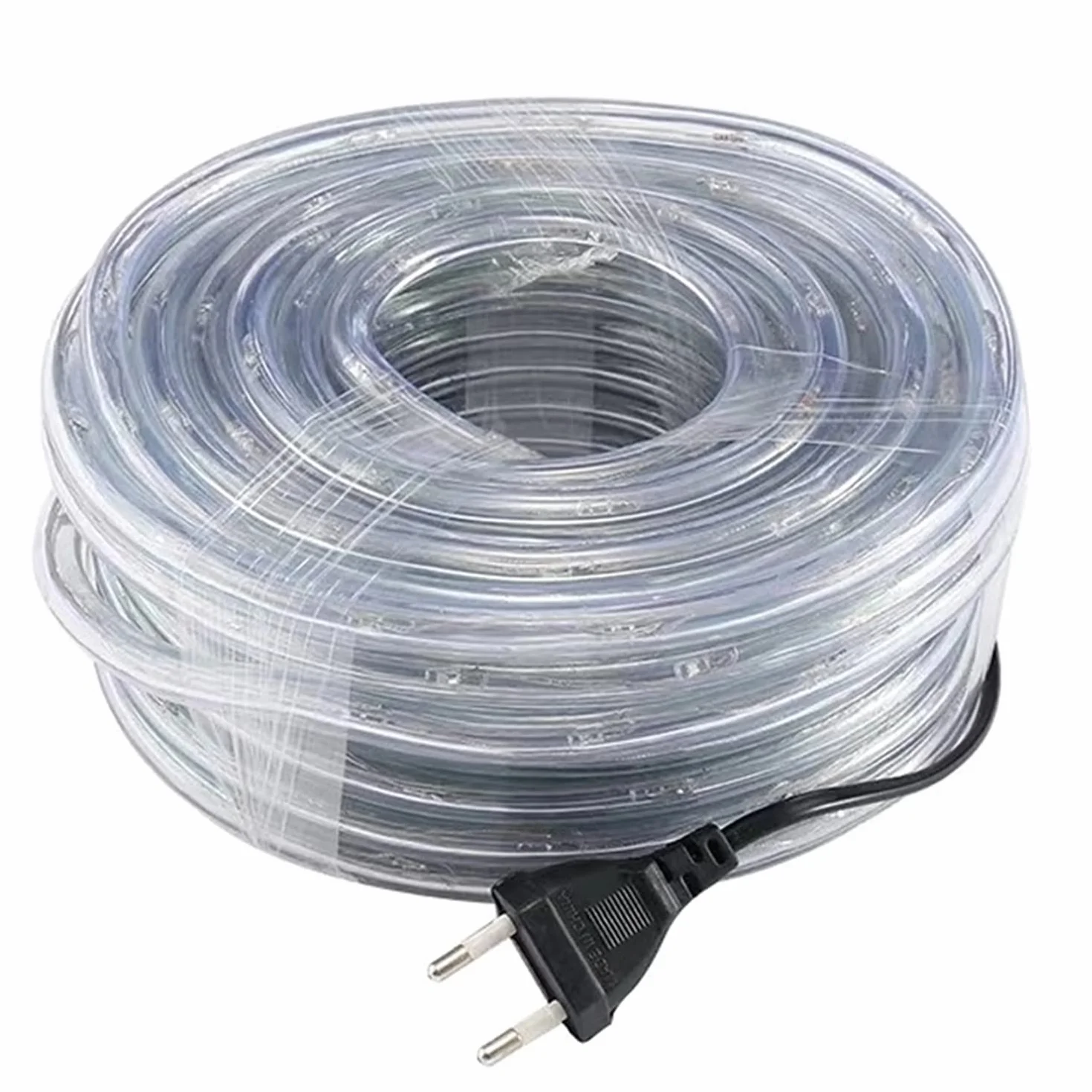 Gimisgu Wąż świetlny zewnętrzny, 40 m, zimna biel, 960 diod LED, wąż świetlny z kontrolerem czasowym, wąż świetlny na zewnątrz, IP20, wodoszczelny, do użytku wewnątrz na balkon, imprezę, wesele
