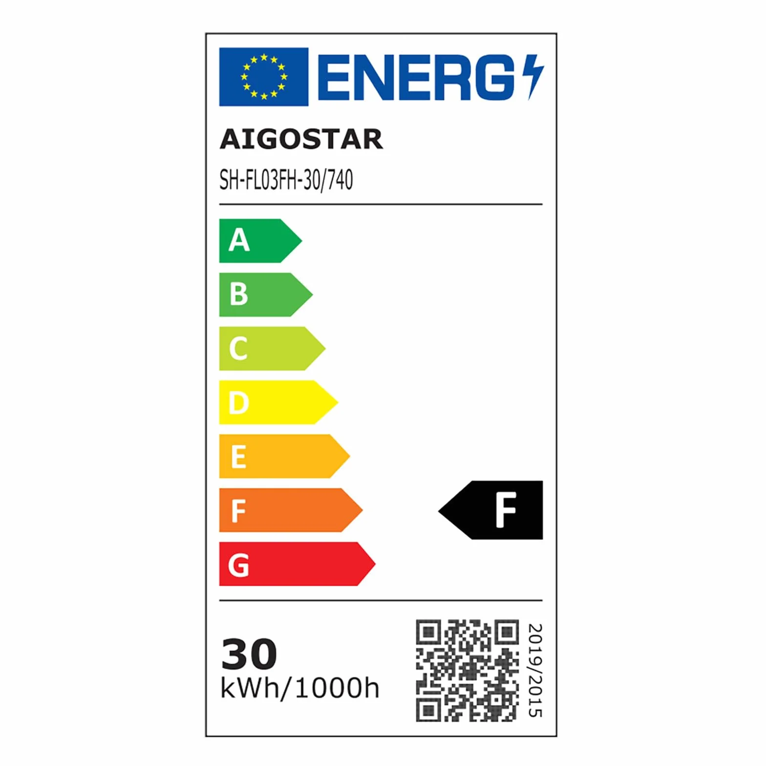 Aigostar Naświetlacz LED 30 W 4000K 2 Sztuk