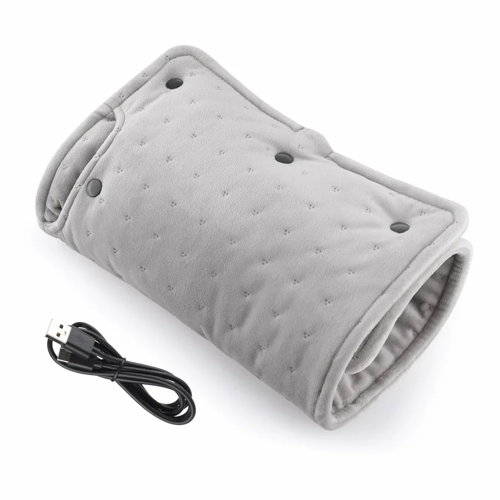 Elektryczny grzejnik grzewczy 50 x 27 cm poduszka grzewcza z termostatycznym ustawieniem temperatury