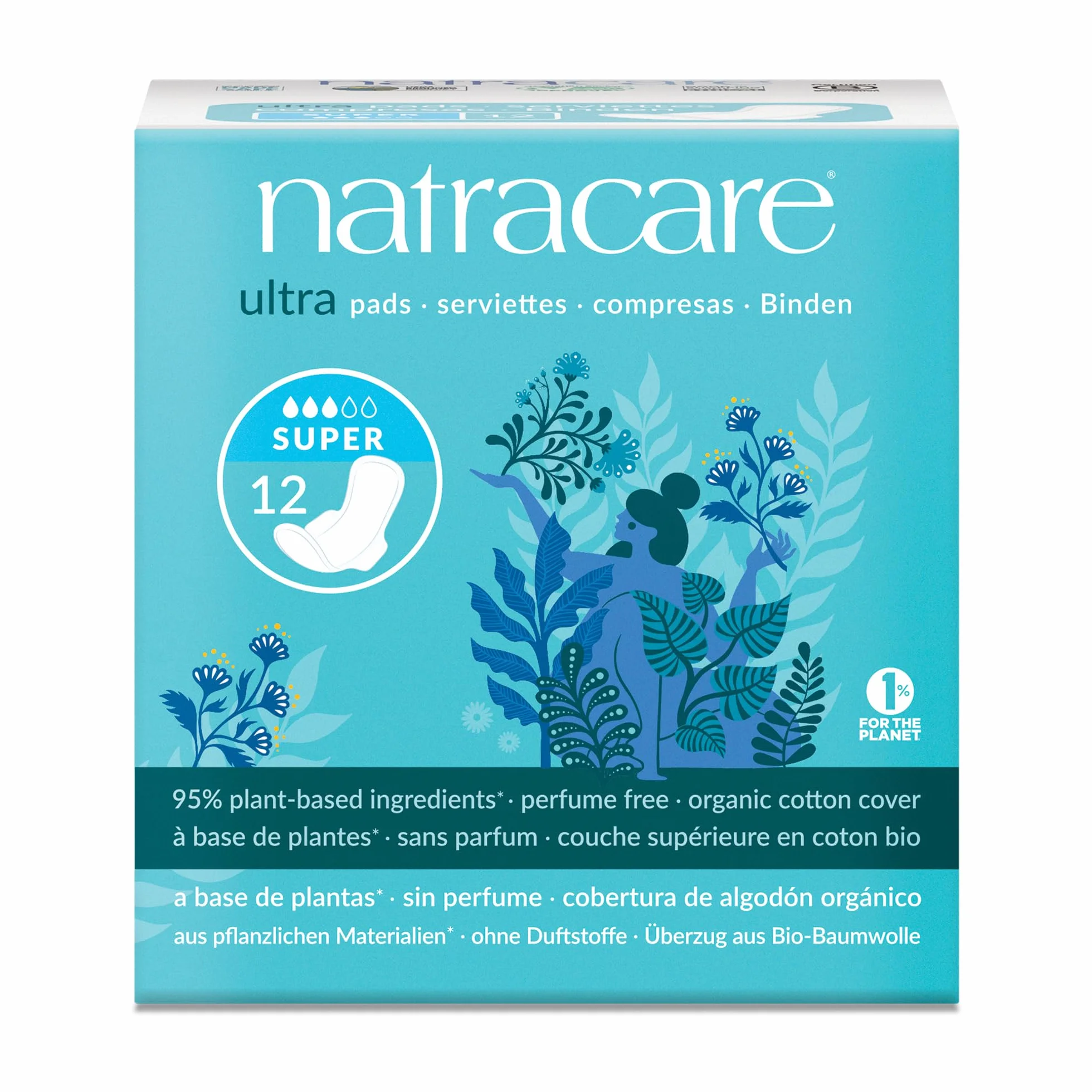Natracare Podpaski, 12 Sztuk