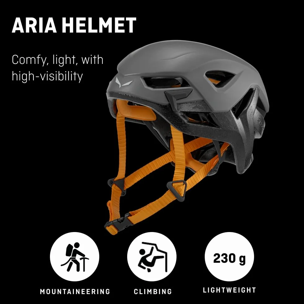 SALEWA, Kask Aria, szary, S/M